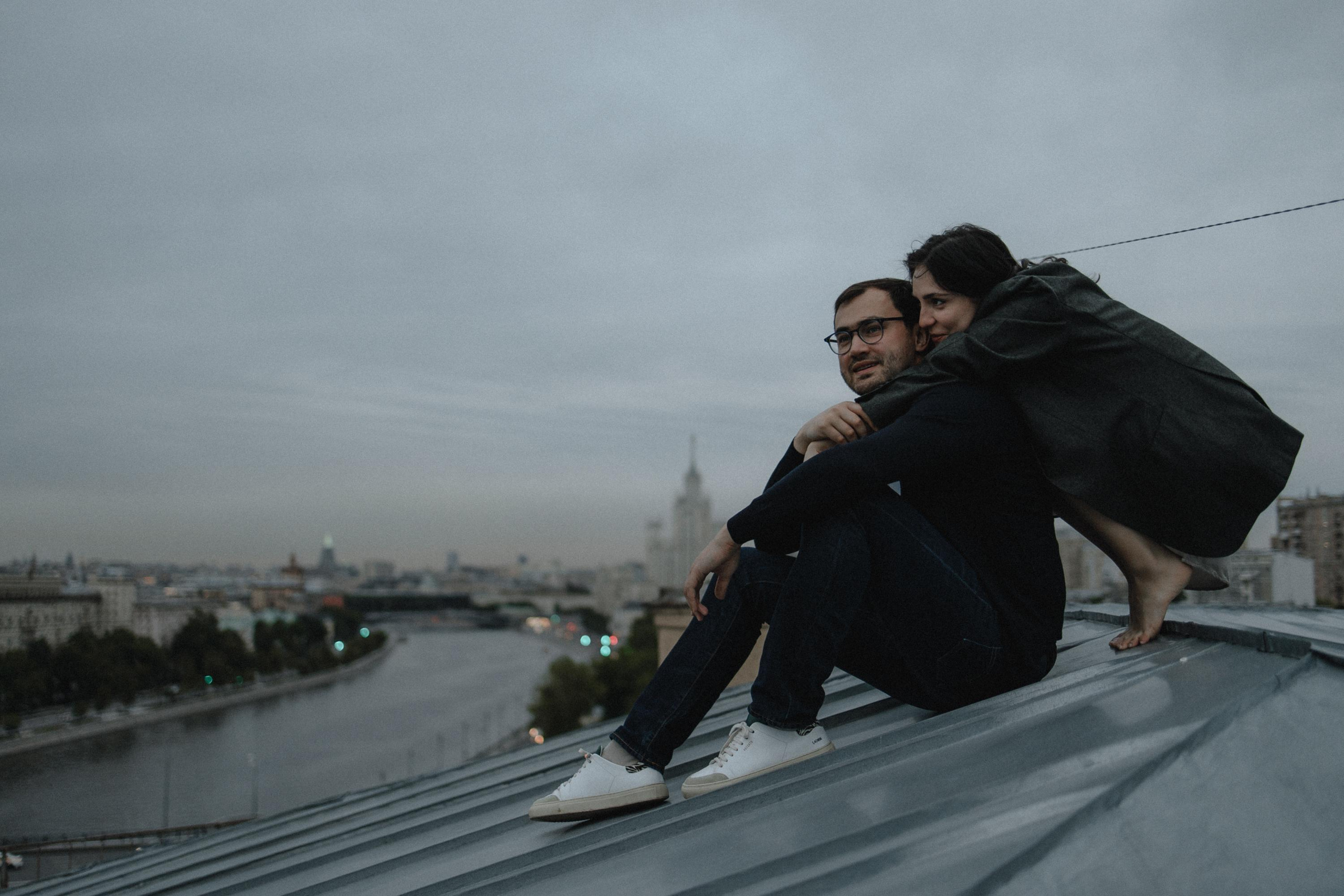 On the roof. Свадебный, семейный и портретный фотограф в Москве, Санкт-Петербурге