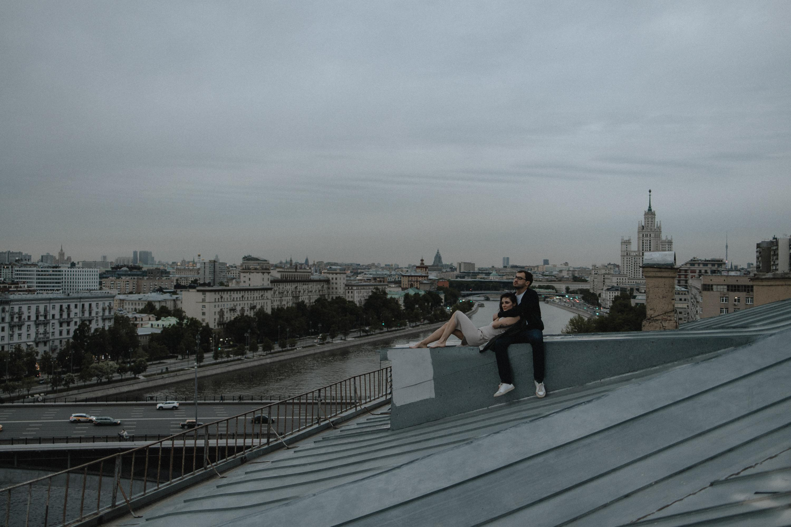 On the roof. Свадебный, семейный и портретный фотограф в Москве, Санкт-Петербурге