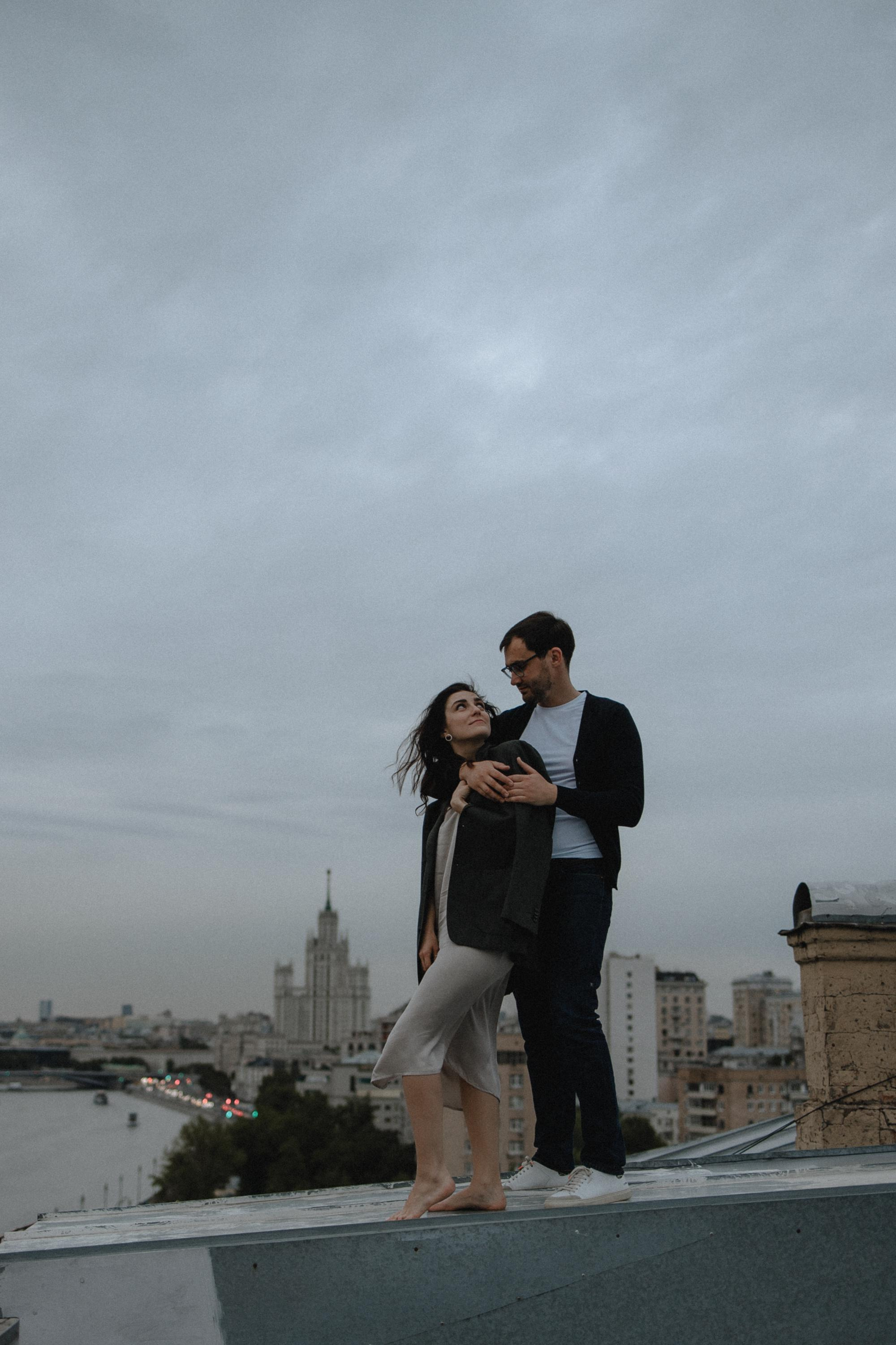 On the roof. Свадебный, семейный и портретный фотограф в Москве, Санкт-Петербурге