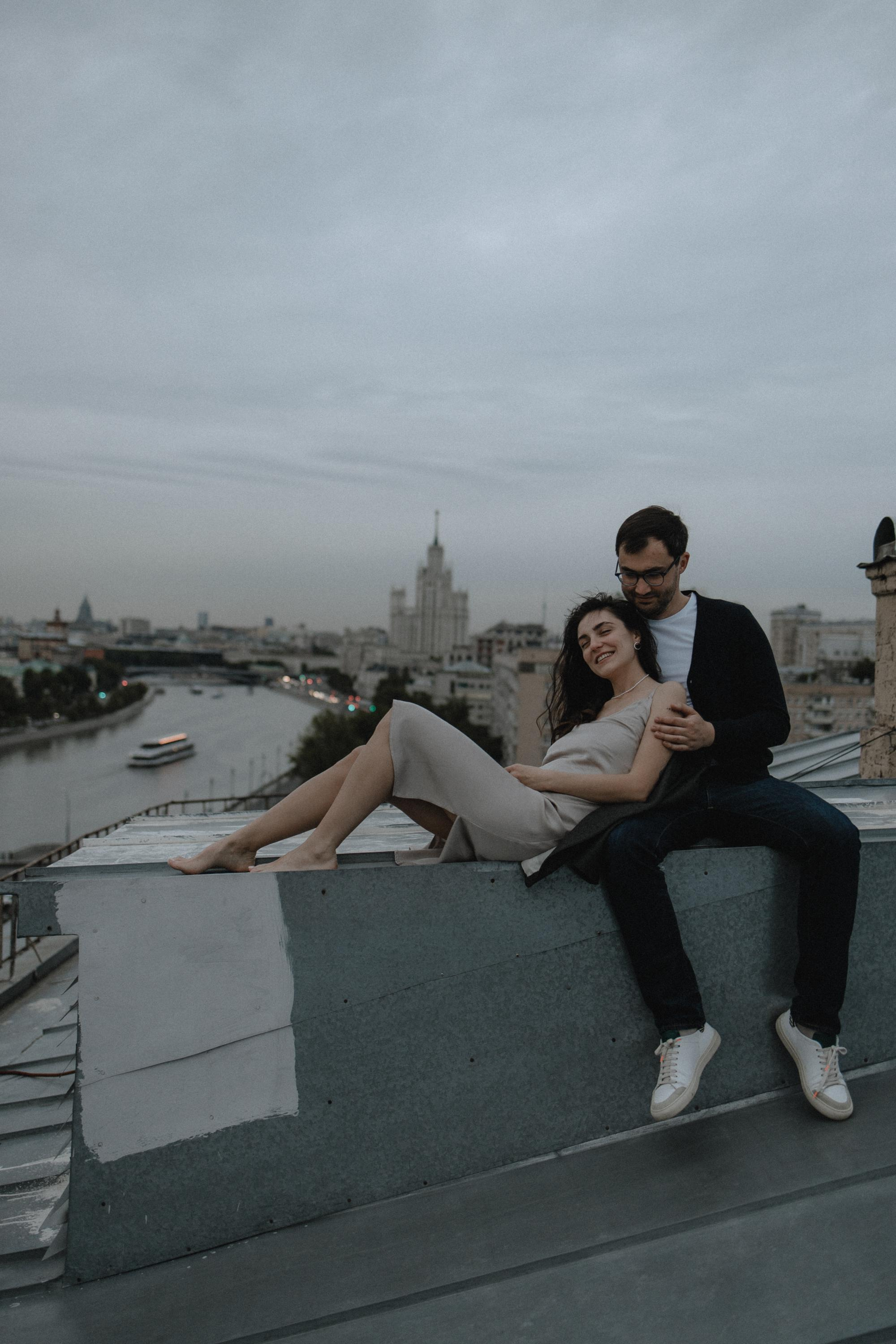 On the roof. Свадебный, семейный и портретный фотограф в Москве, Санкт-Петербурге