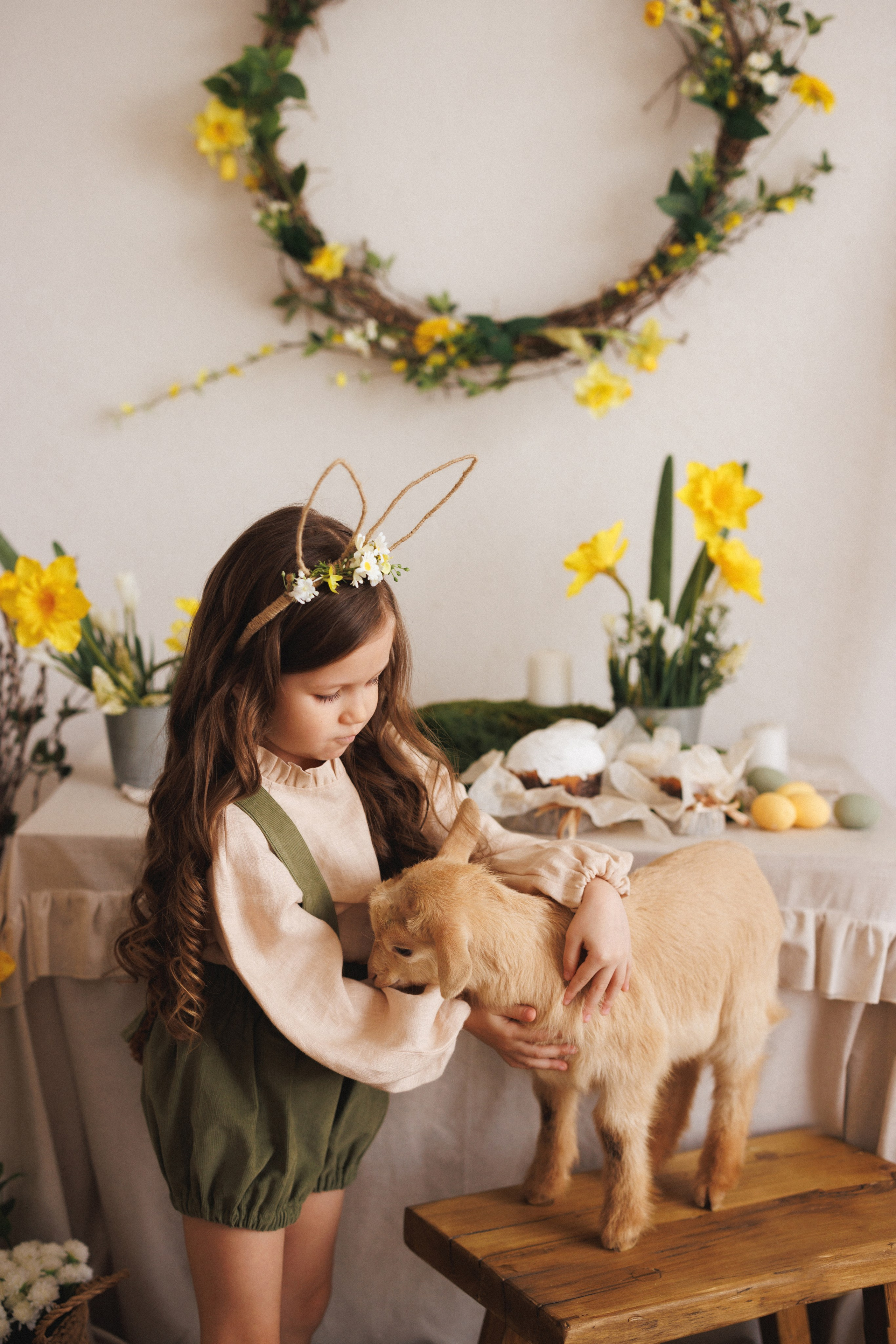 Пасхальная фотосессия в фотостудии «Mestone». Семейный и детский фотограф в Краснодаре Анна Трашкова