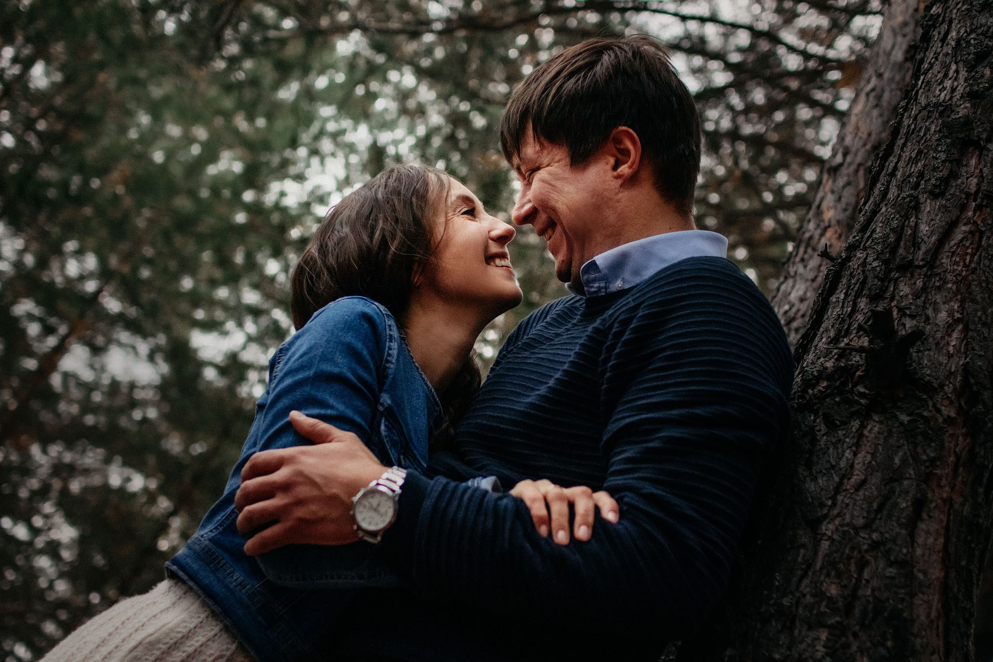 Наталья, Илья и фоксы. Фотограф Наталья Потапова