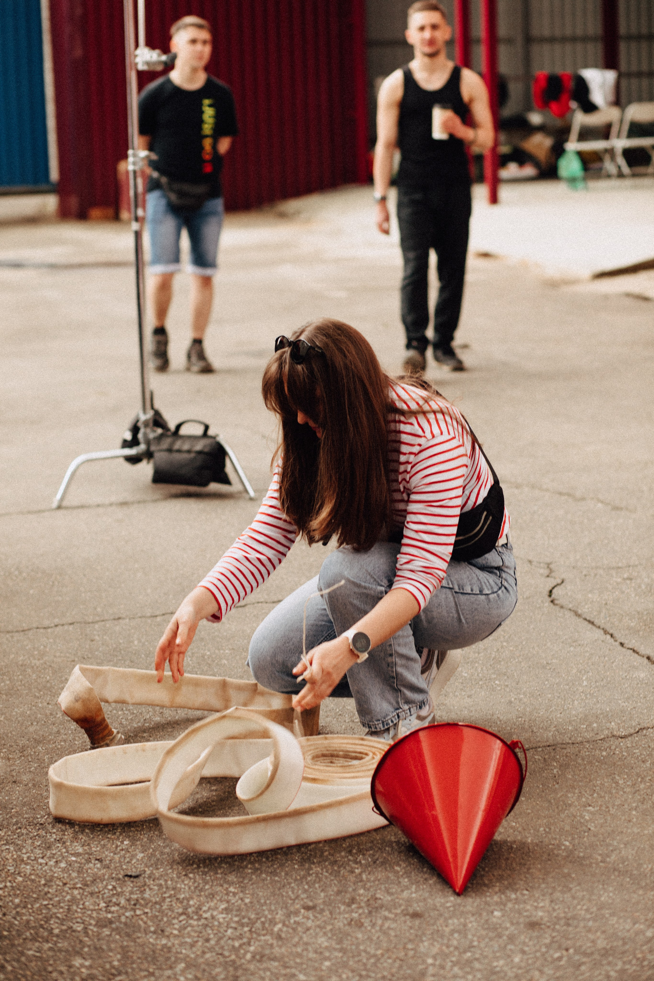 ПОЖАРНАЯ МАШИНА. Елизавета Федотова | фэшн-фотограф