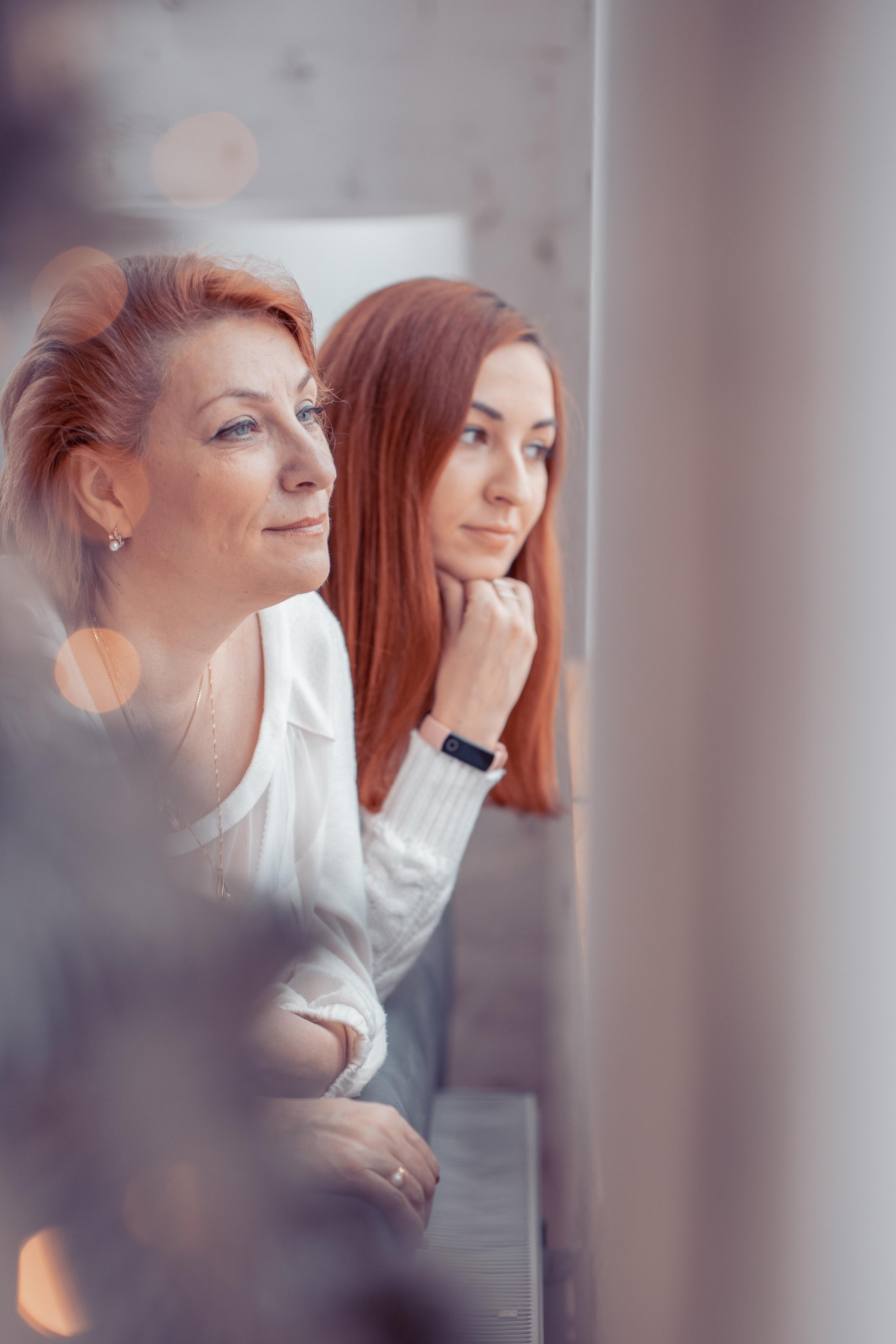 Наташа с мамой