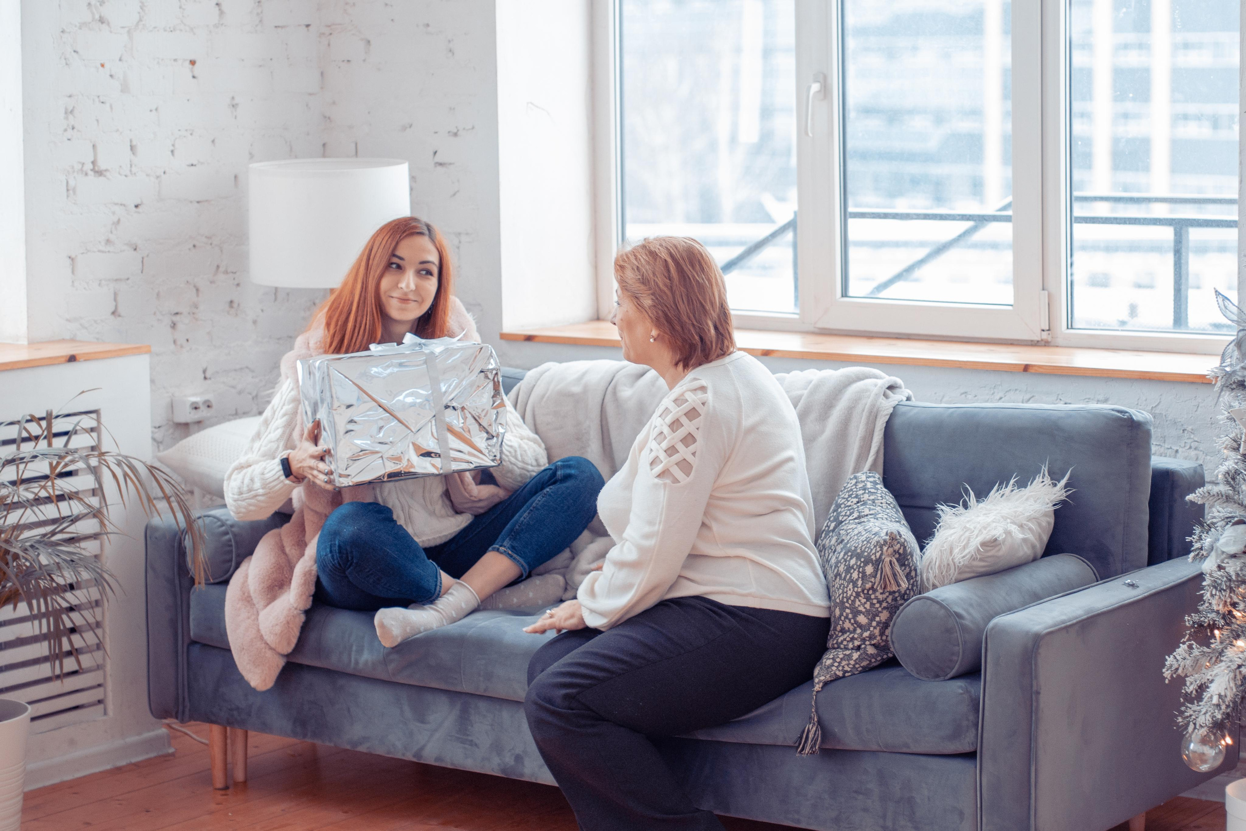 Наташа с мамой