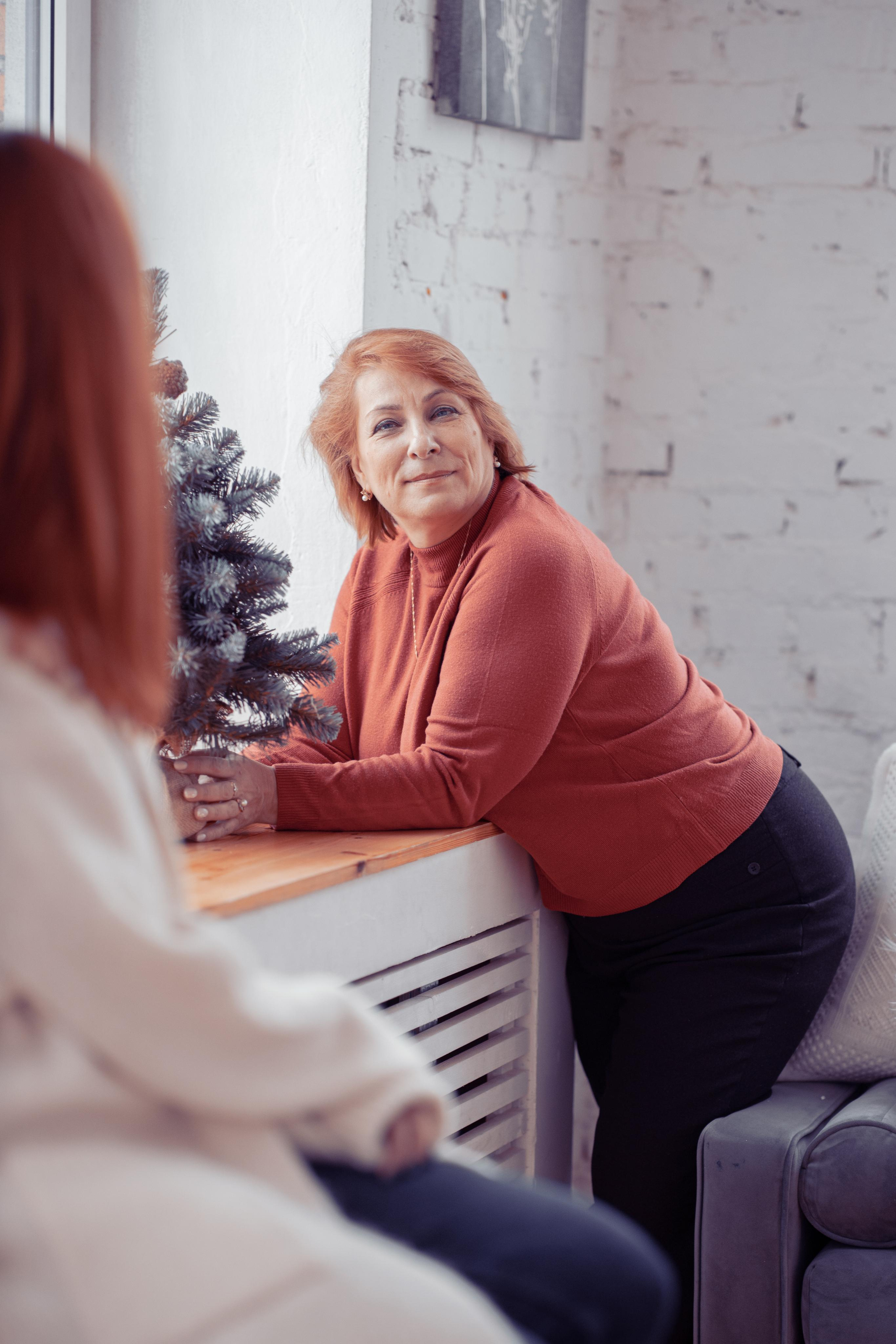 Наташа с мамой