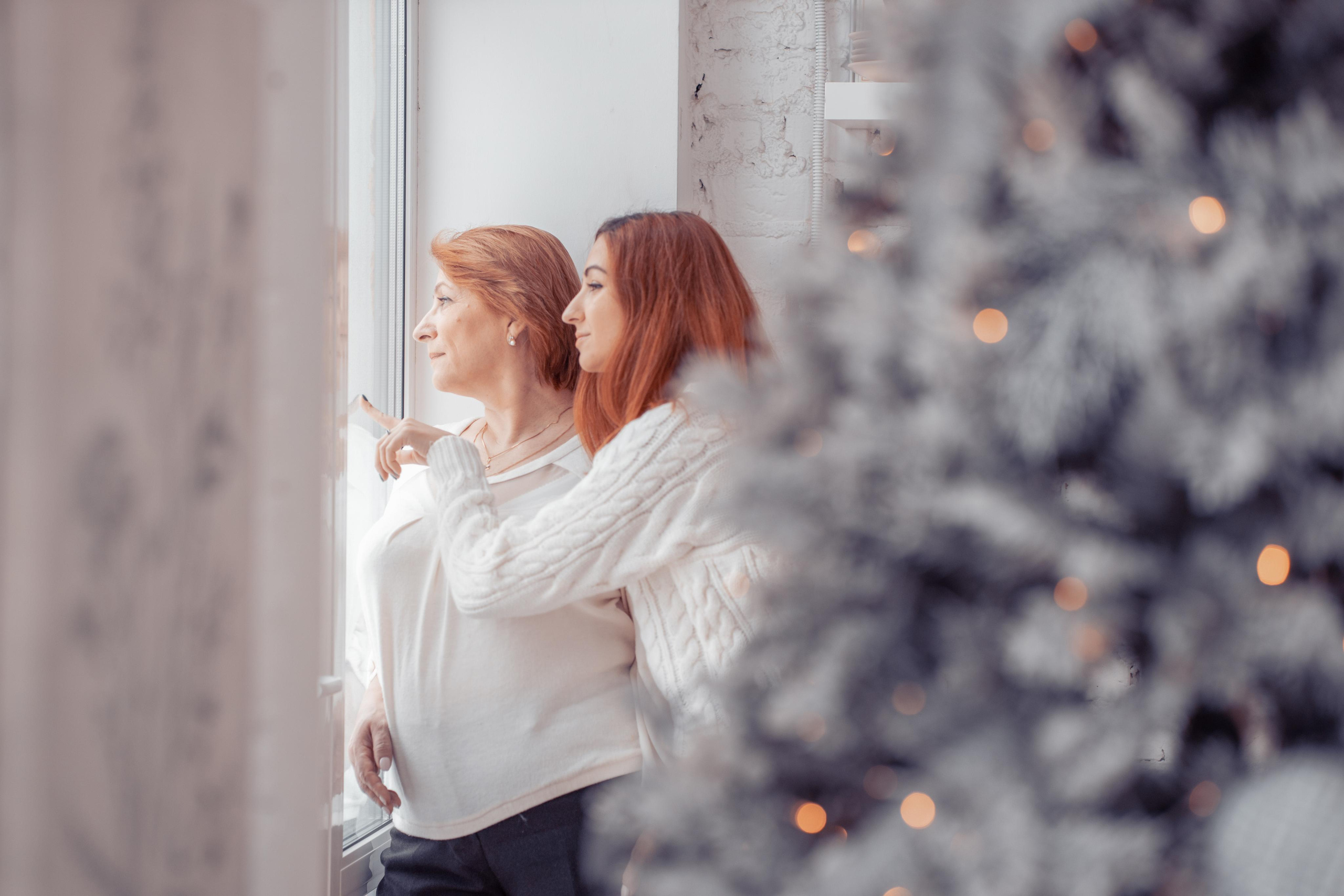 Наташа с мамой