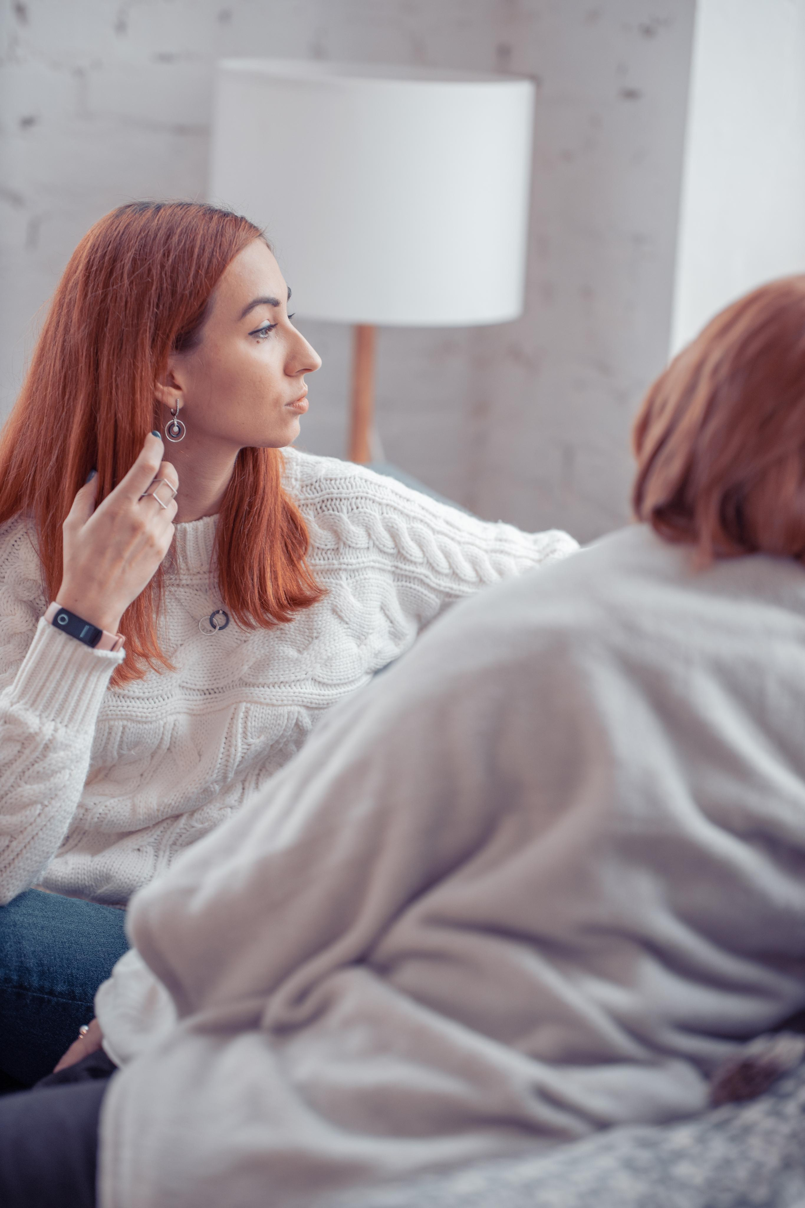 Наташа с мамой