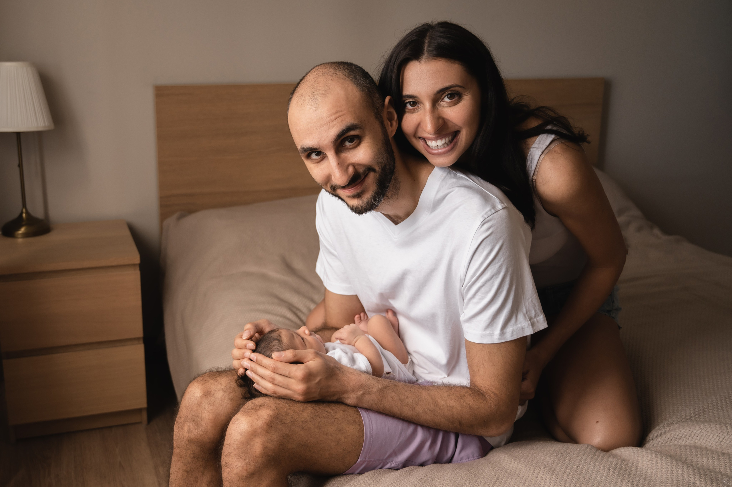 Лайфстаил дома. Фотограф новорожденных малышей в Санкт-Петербурге