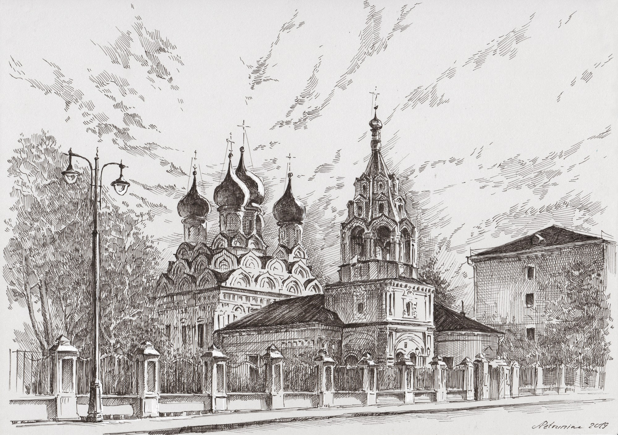 Москва 2018-2019. Художник Александр Петрунин