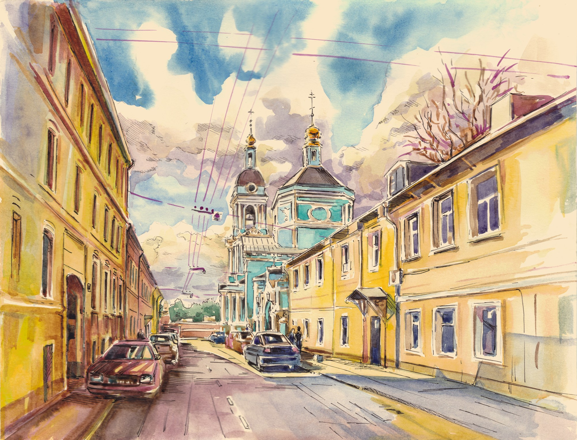 Москва 2018-2019. Художник Александр Петрунин