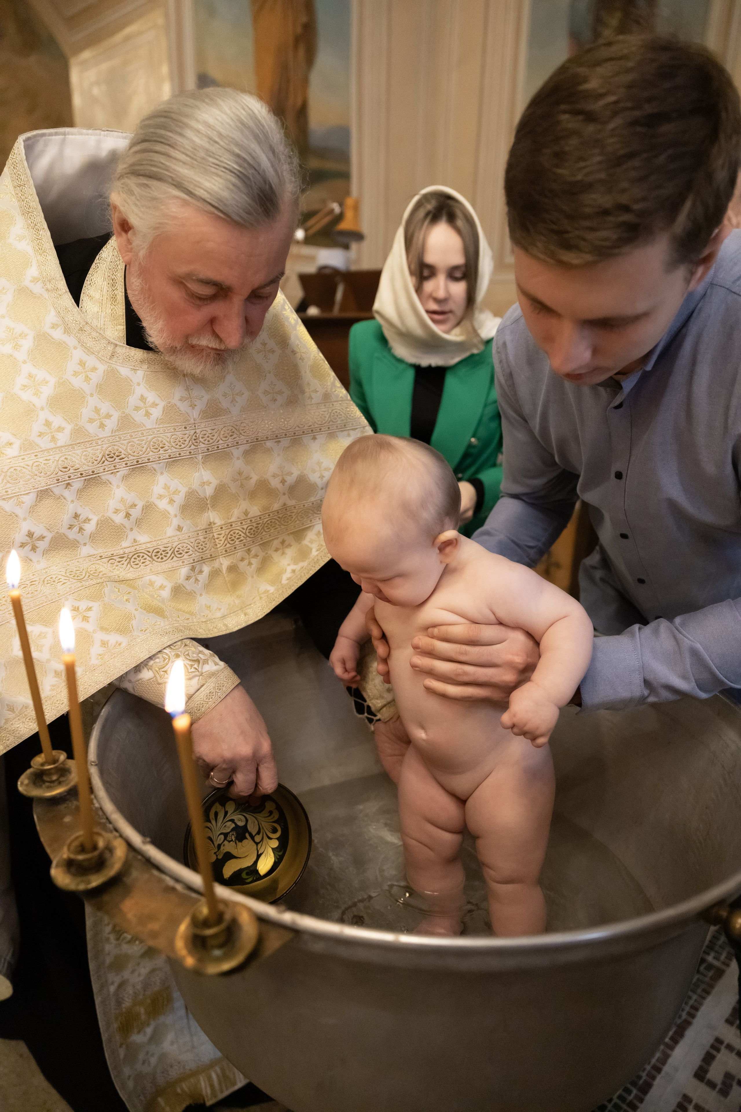 Крещение. Семейная и портретная съёмка в Москве