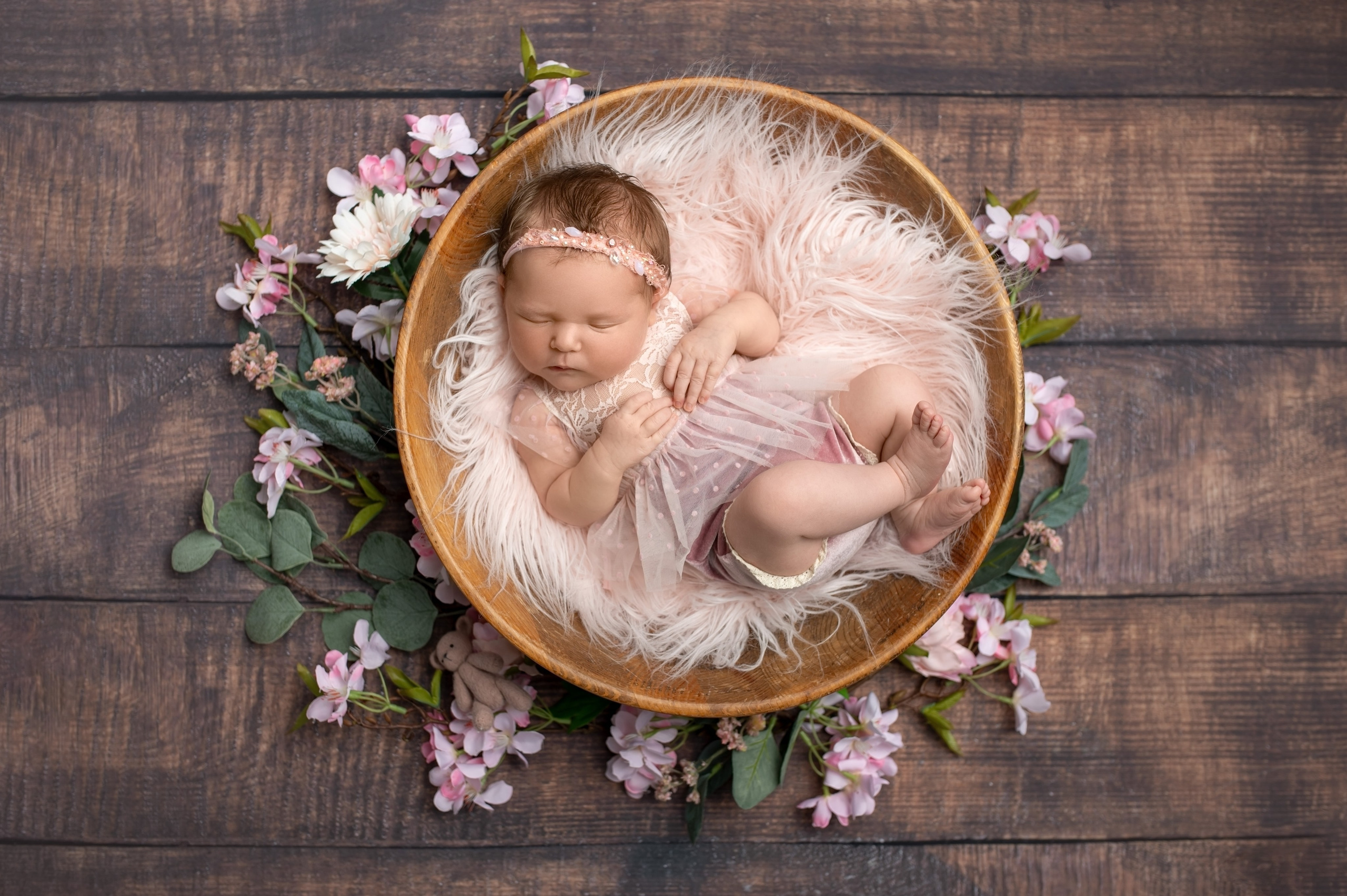 Новорожденные девочки. Детский фотограф в городе Жуковский Алиса Коробанова
