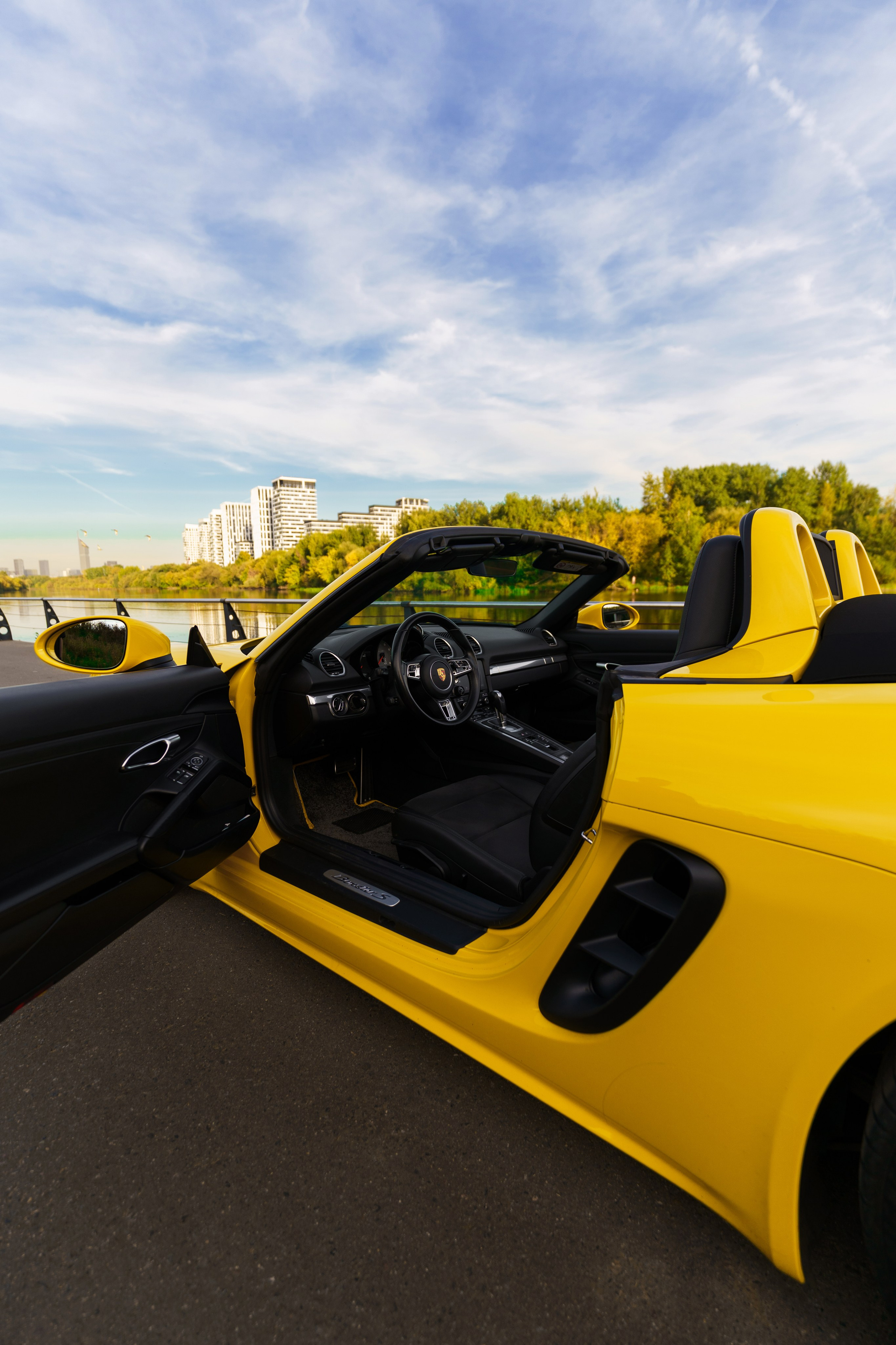 Porsche 718 Boxster S. Автомобильный фотограф в Москве | Базилев Александр