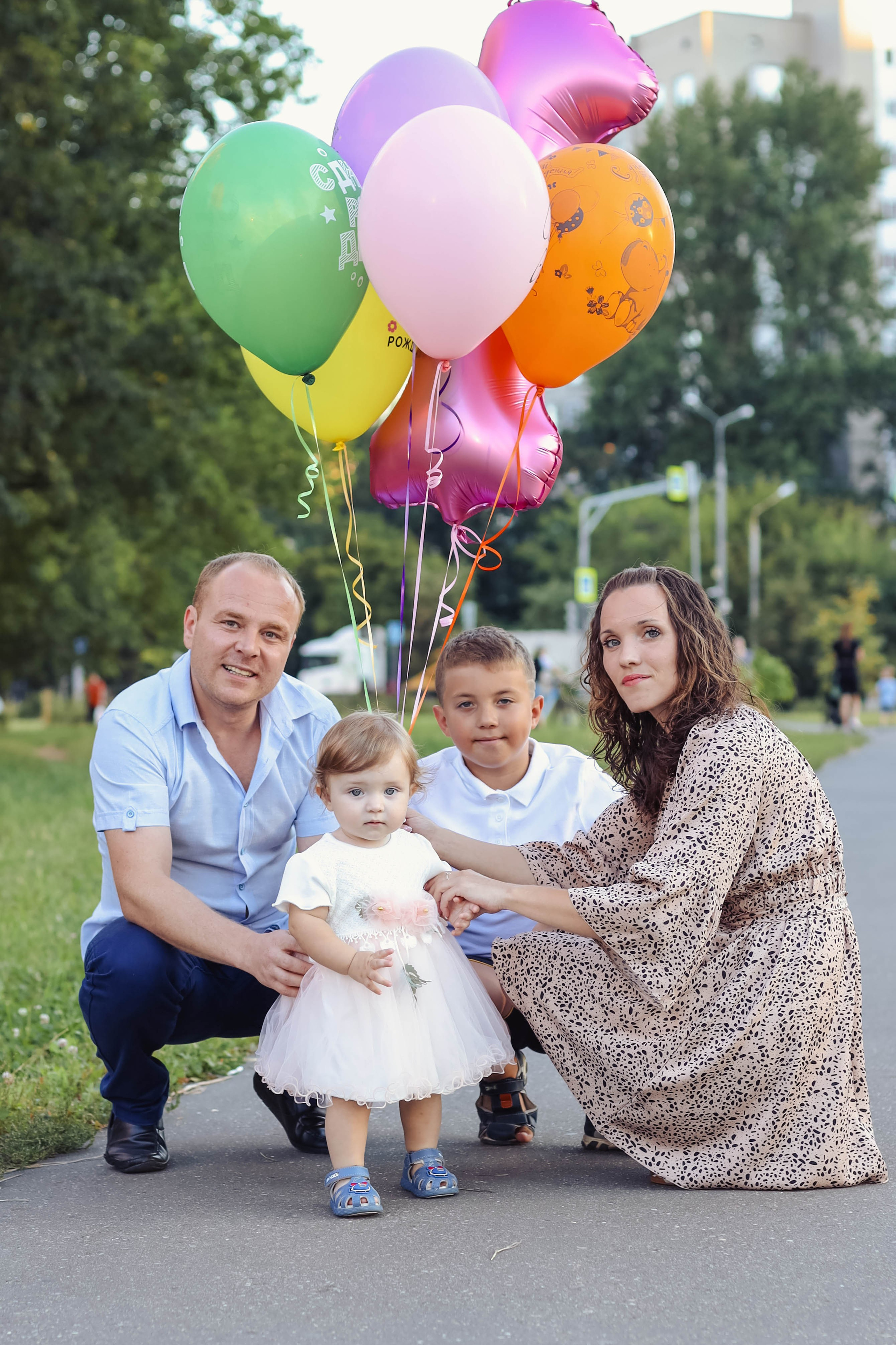 Дашуле 1 год. Семейный, детский, свадебный фотограф в Москве, Люберцах