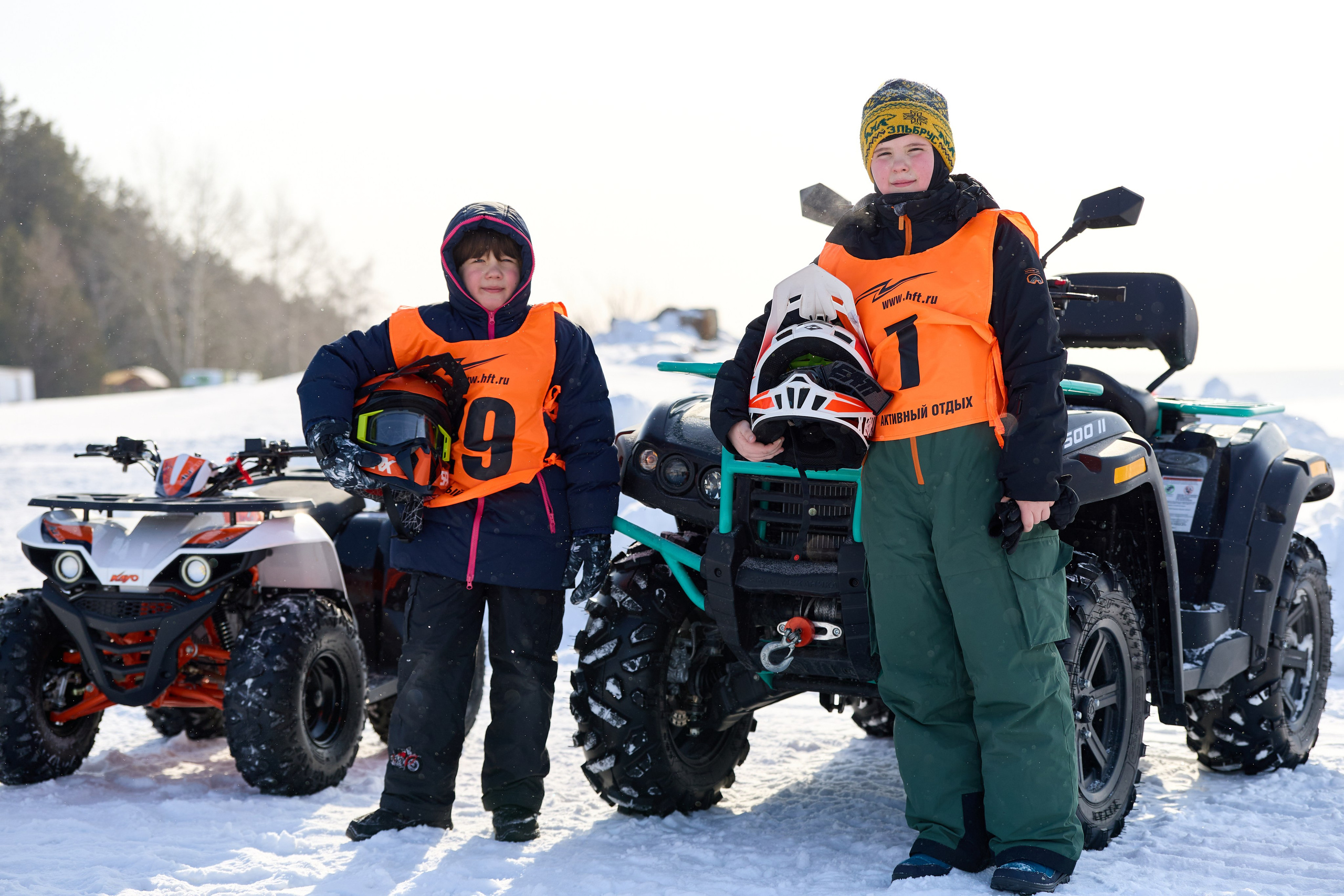 Топим Лёд — 2026. Соревнования на квадроциклах. Фотограф в Новосибирске Алена Скокова