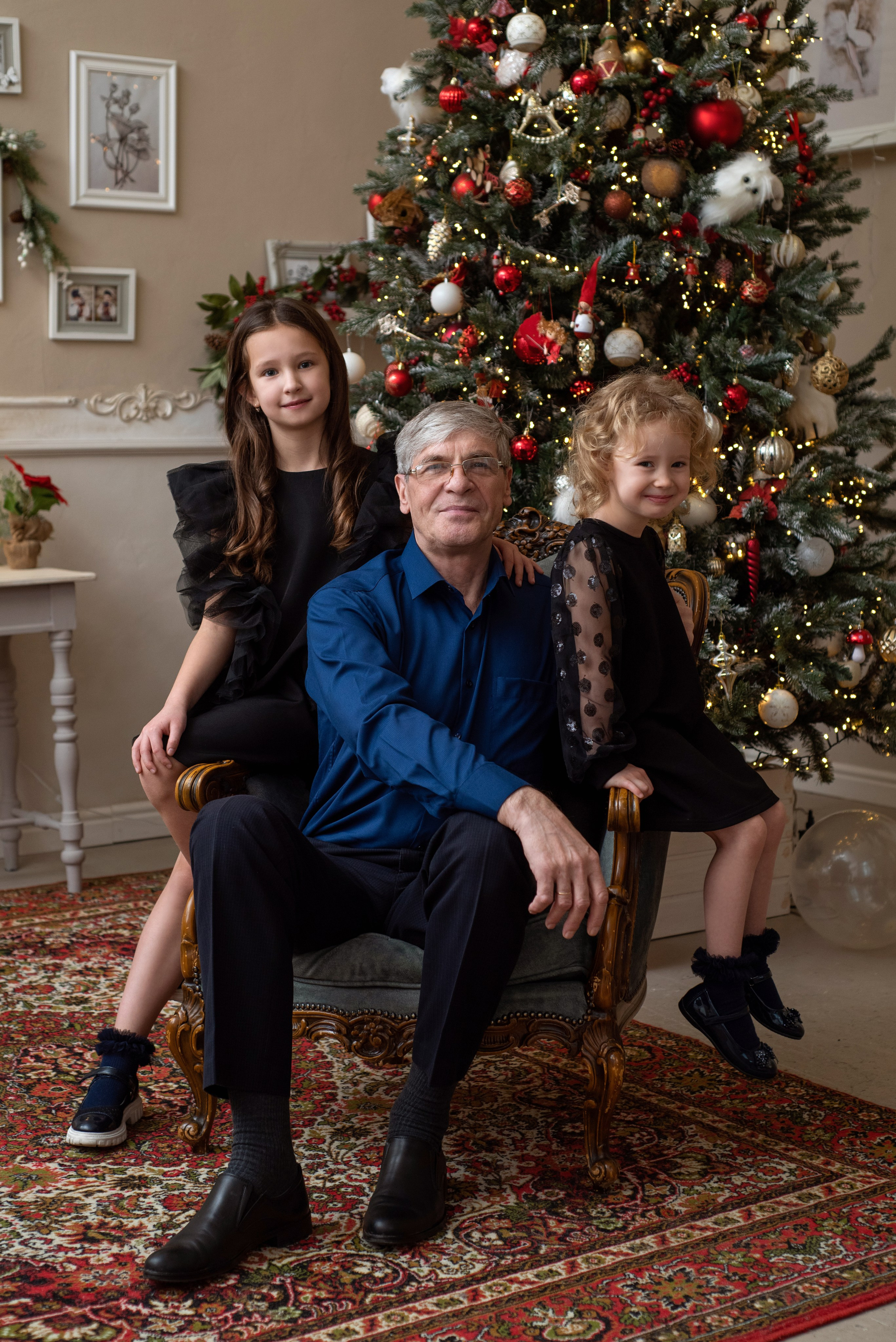 СВЕТЛАНА И АЛЕКСАНДР С ВНУЧКАМИ. Ольга Козлова фотограф Волгоград olkiny-fotki.ru