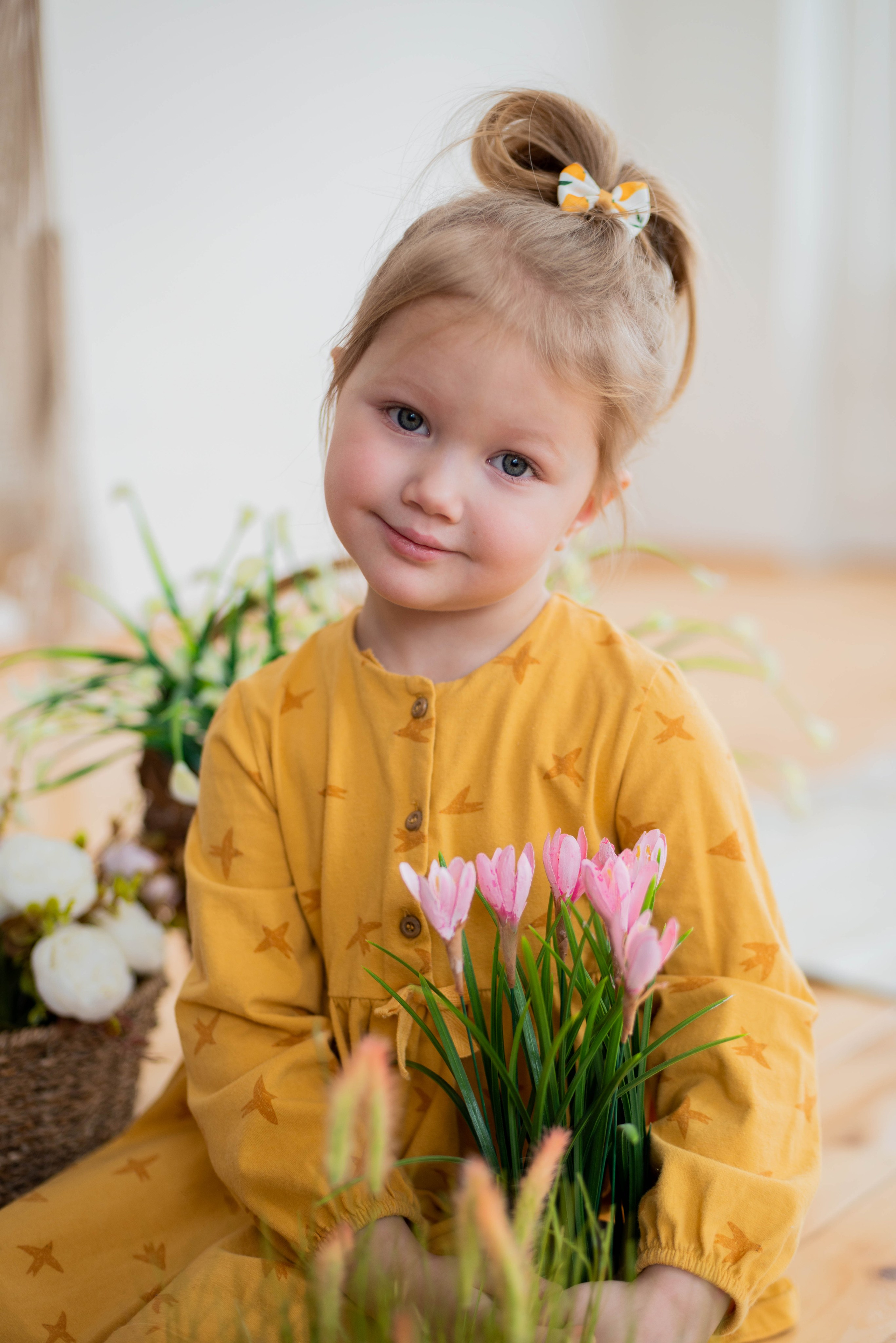 Цветочница / Детская художественная портретная фото-съемка. Фотограф в Санкт-Петербурге Марина Парникова