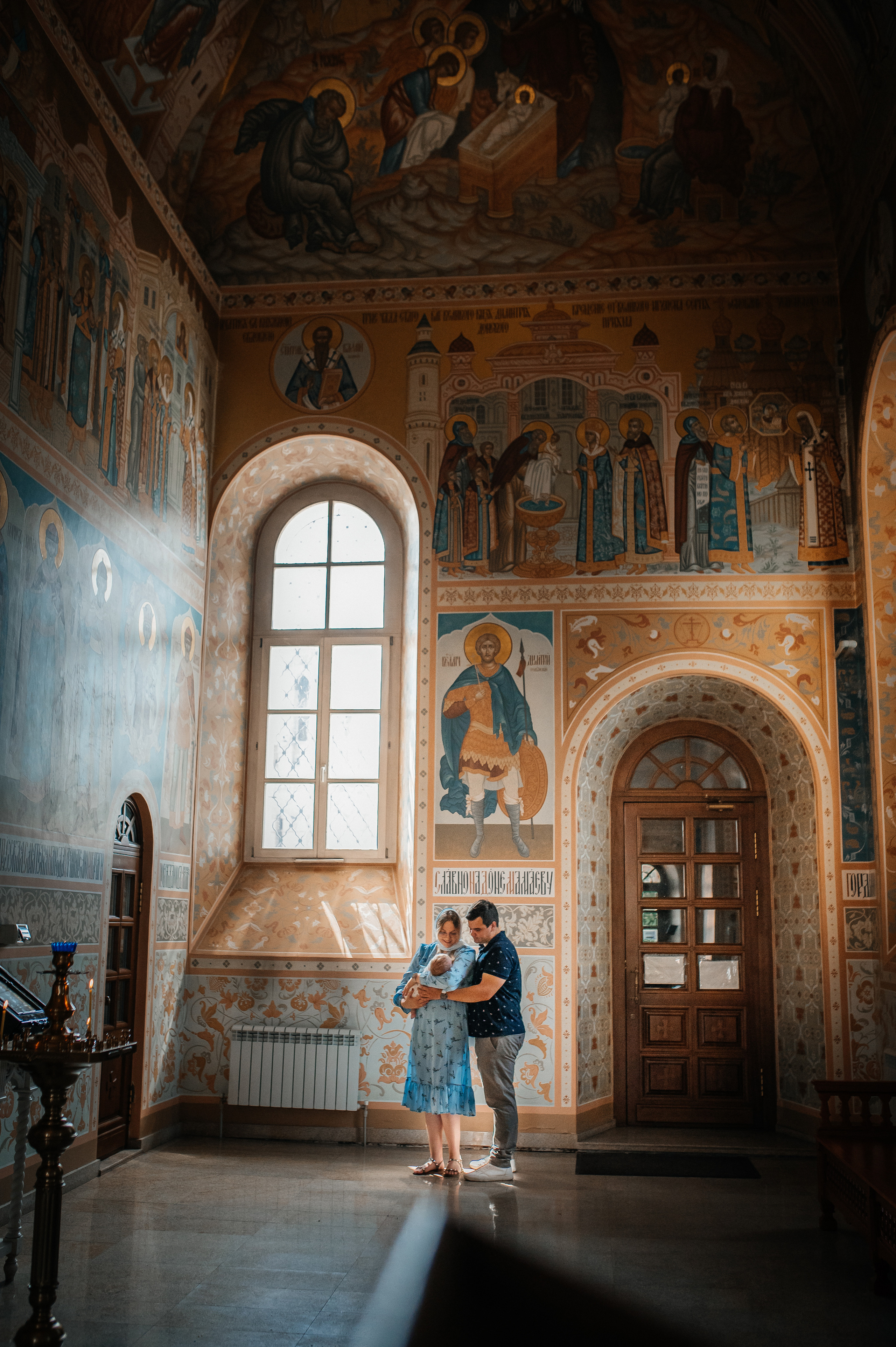 Крещение Саши. Часовня Тульского кремля. Семейный и детский фотограф в Туле