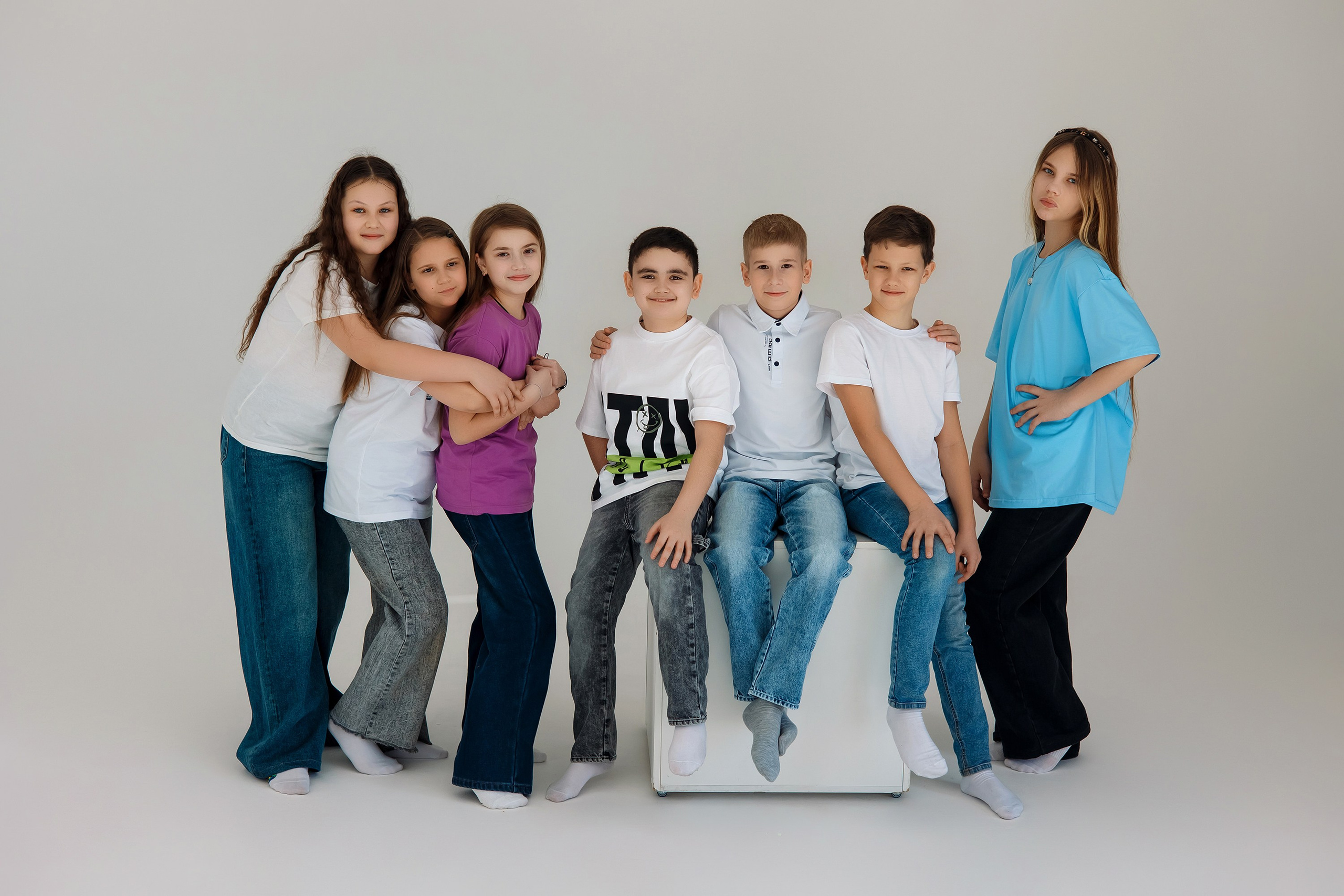 4 класс съемка в фотостудии. Фотограф Любовь Корниенко, Примоский край