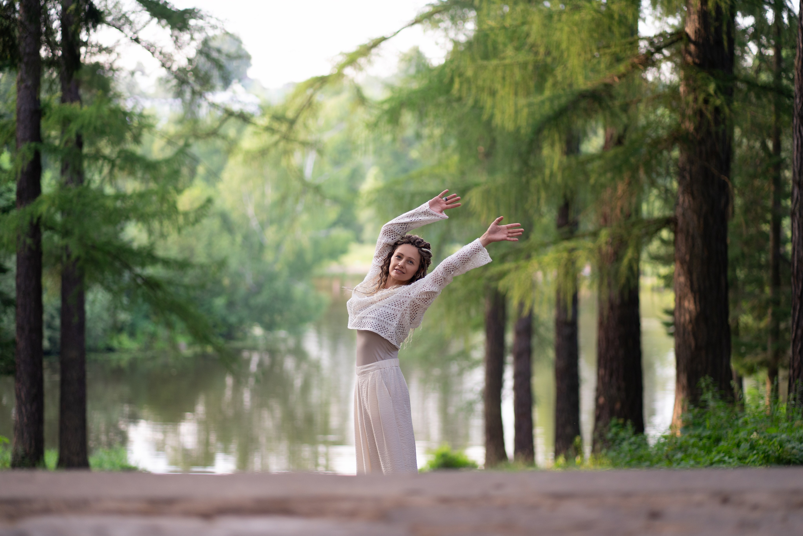 Анна —лесная нимфа. Фотограф Светлана Белоусова