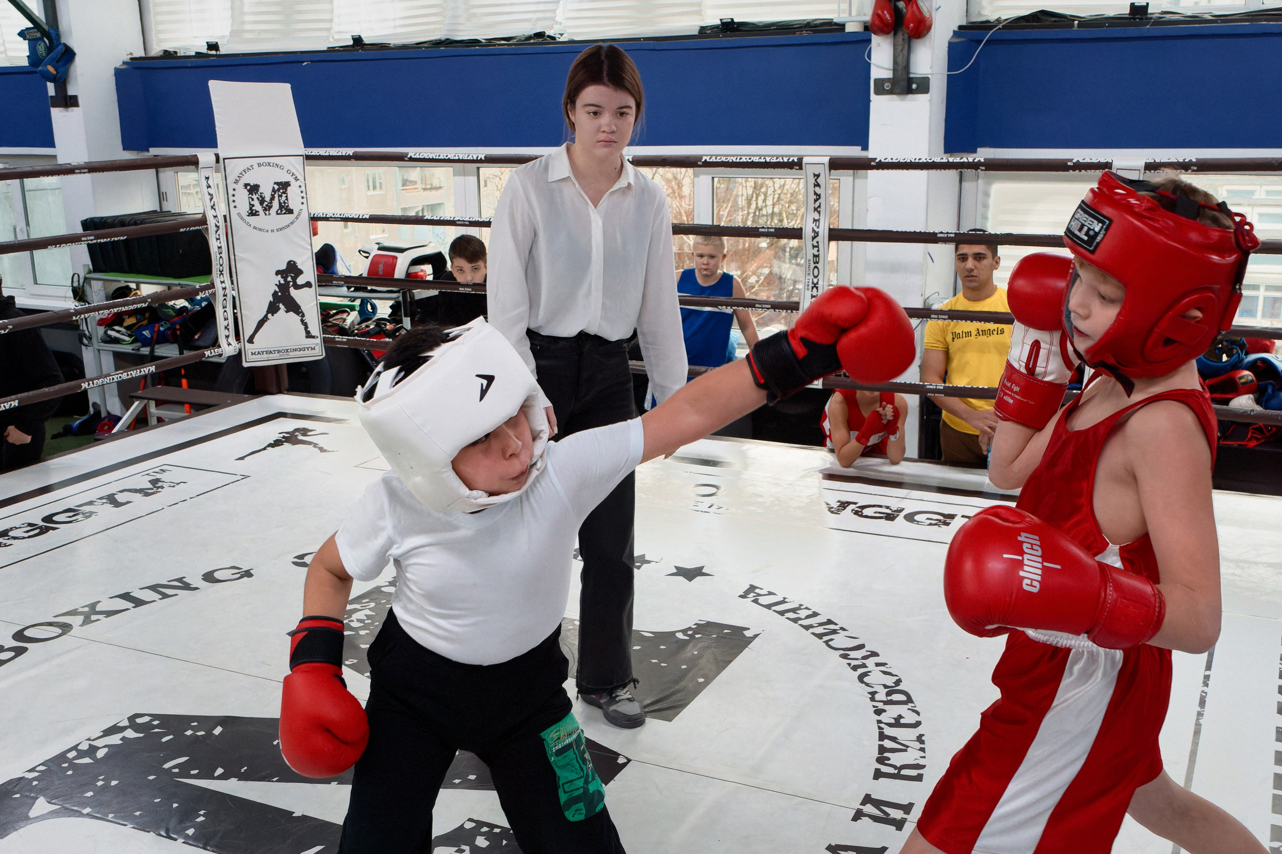 «Открытый ринг» в школе бокса Сергея Майфата. Зеленоград, 12.11.2023 г. Фотограф Никифоров-Гордеев Сергей. Москва и МО