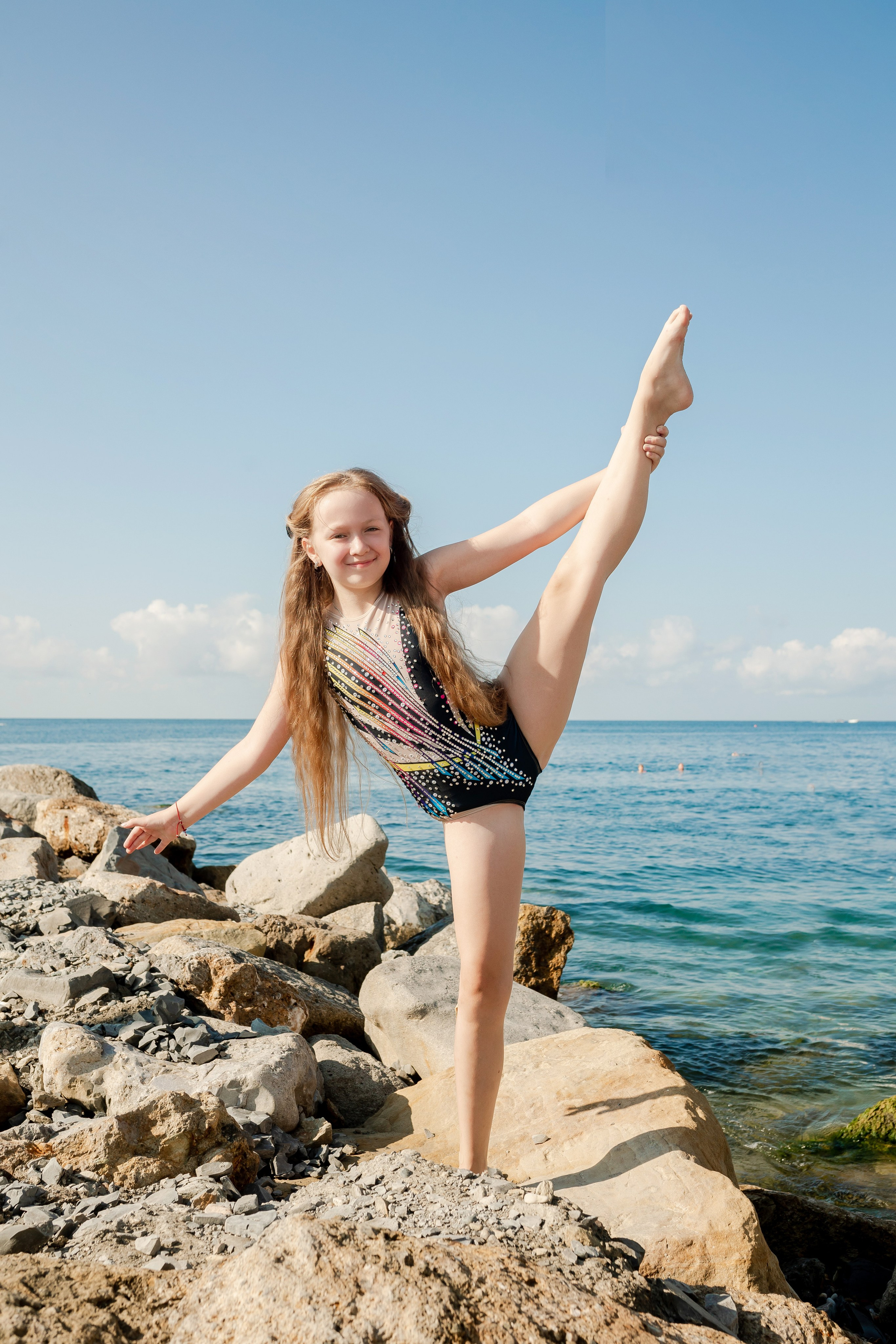 Юлия с дочерьми. Wedding and family photographer in Gelendzhik Victoria Balashova