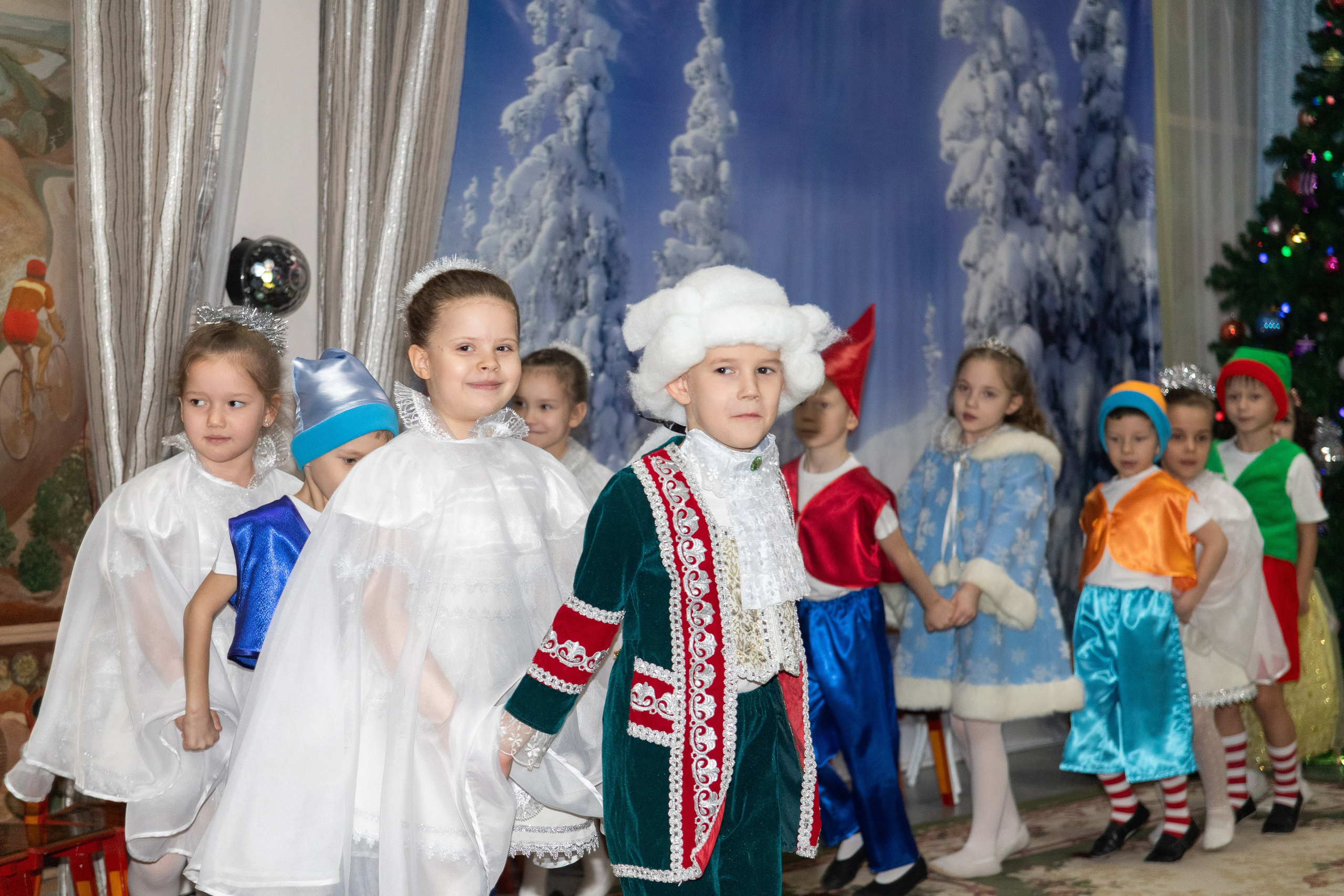Новогодний утренник подготовительной группы. Индивидуальный и свадебный фотограф в Москве, Электростали и Туле Кадейкина Екатерина