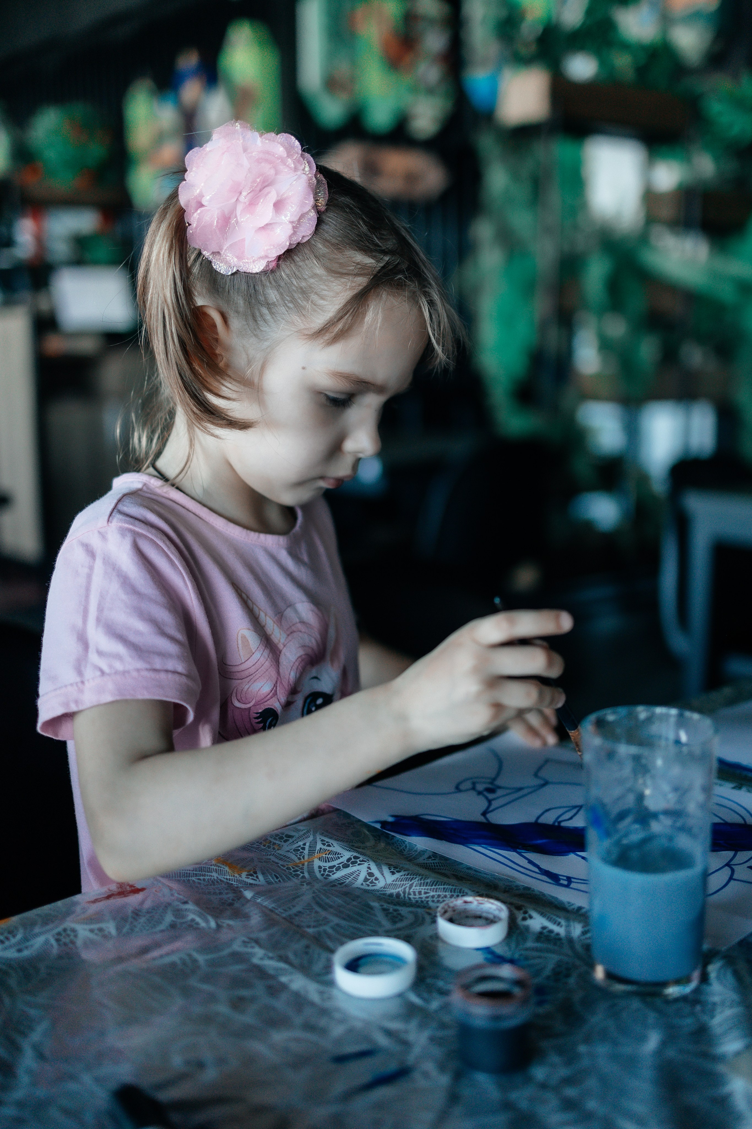 Азартное рисование. Семейный и детский фотограф в Славгороде Анастасия Винс