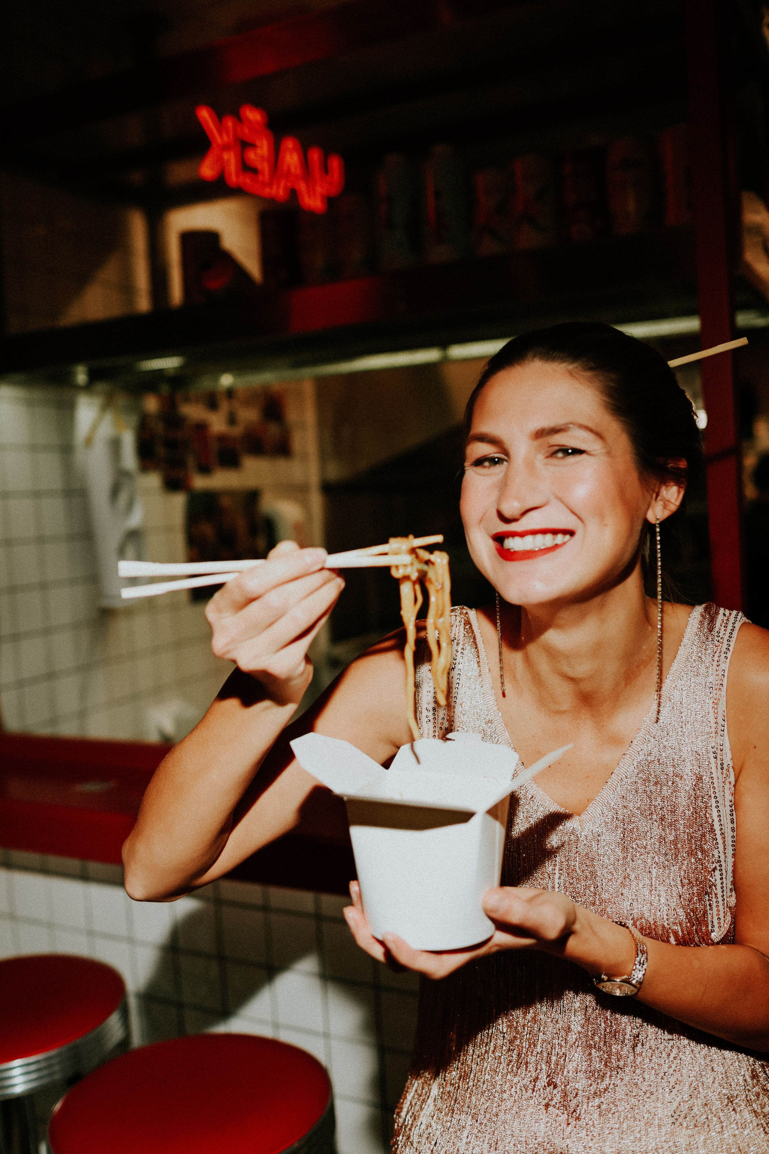 Фотосет в лапшичной. Женский фотограф в Москве Ксения Казакова