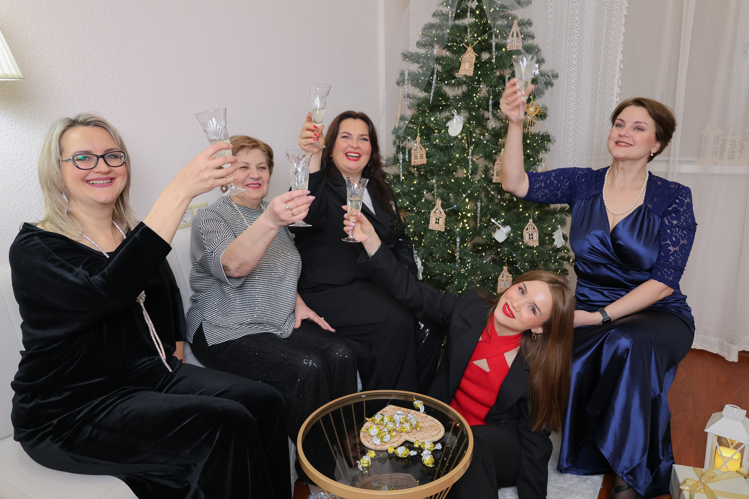 Новогодние семейные съёмки. Фотограф-хранитель ваших историй Евгения Кочеткова