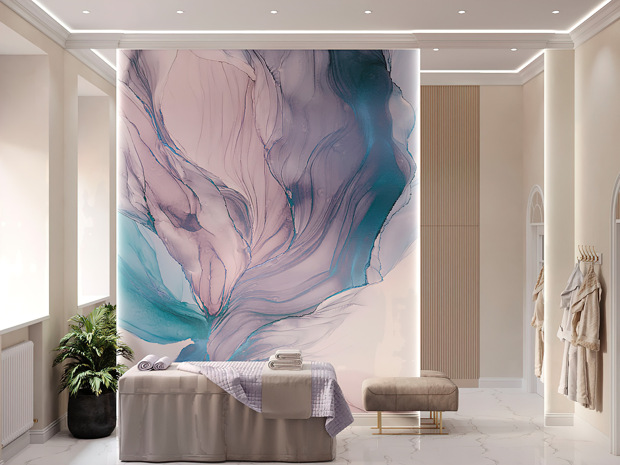 СПА салон «Sultan Spa». Батракова Наталья дизайнер интерьеров Санкт-Петербург Москва Архангель