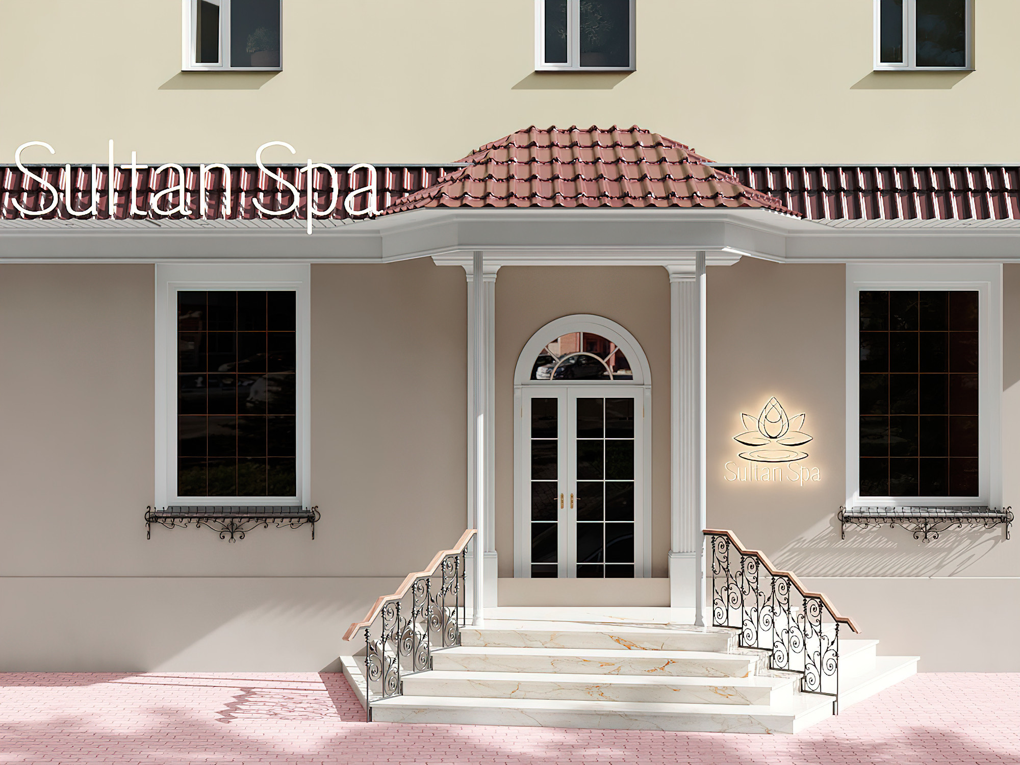 СПА салон «Sultan Spa». Батракова Наталья дизайнер интерьеров Санкт-Петербург Москва Архангель