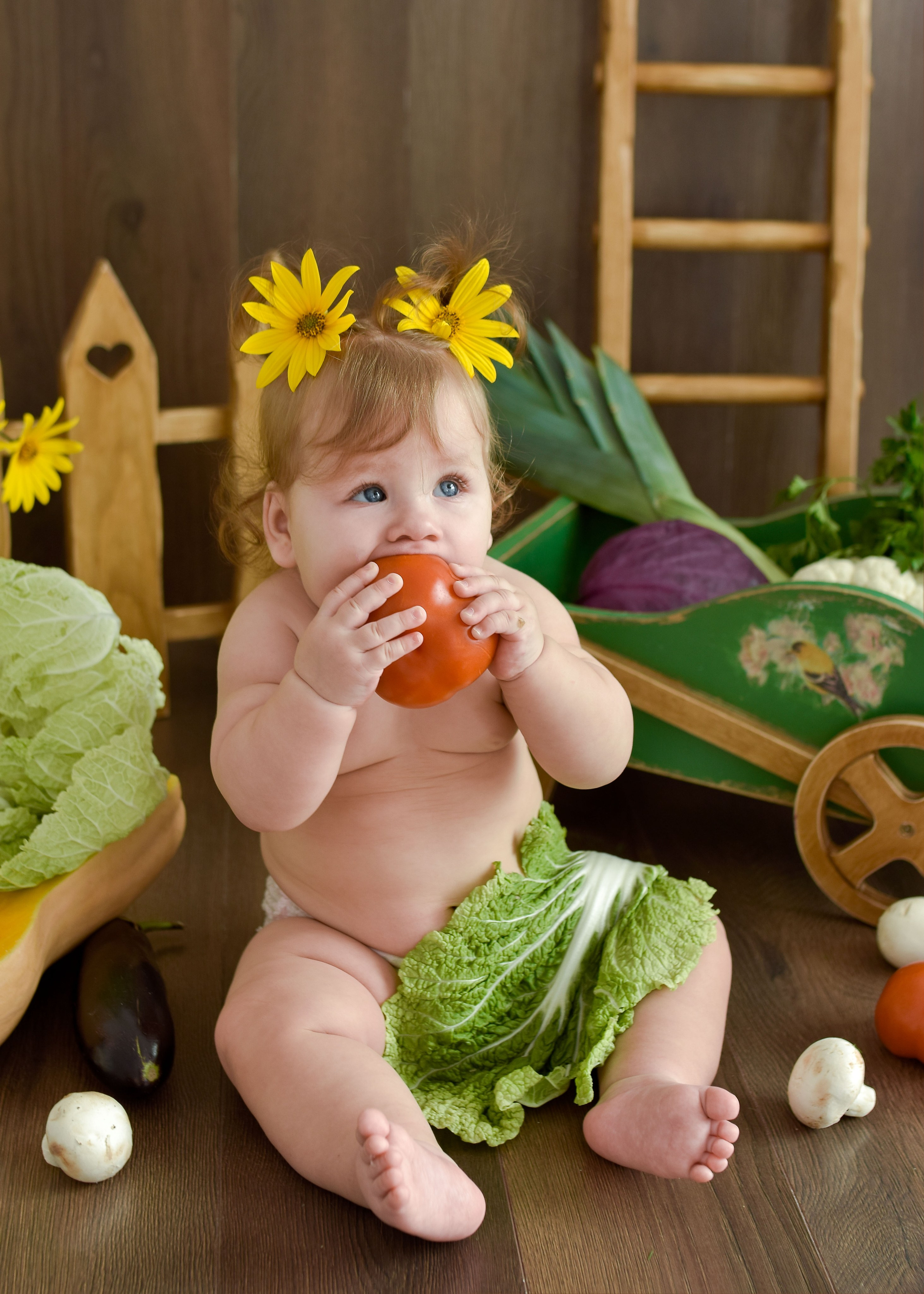 ПРОЕКТ «ОСЕННИЙ УРОЖАЙ». Фотограф в Ялте Инна Найден. Детский и семейный фотограф