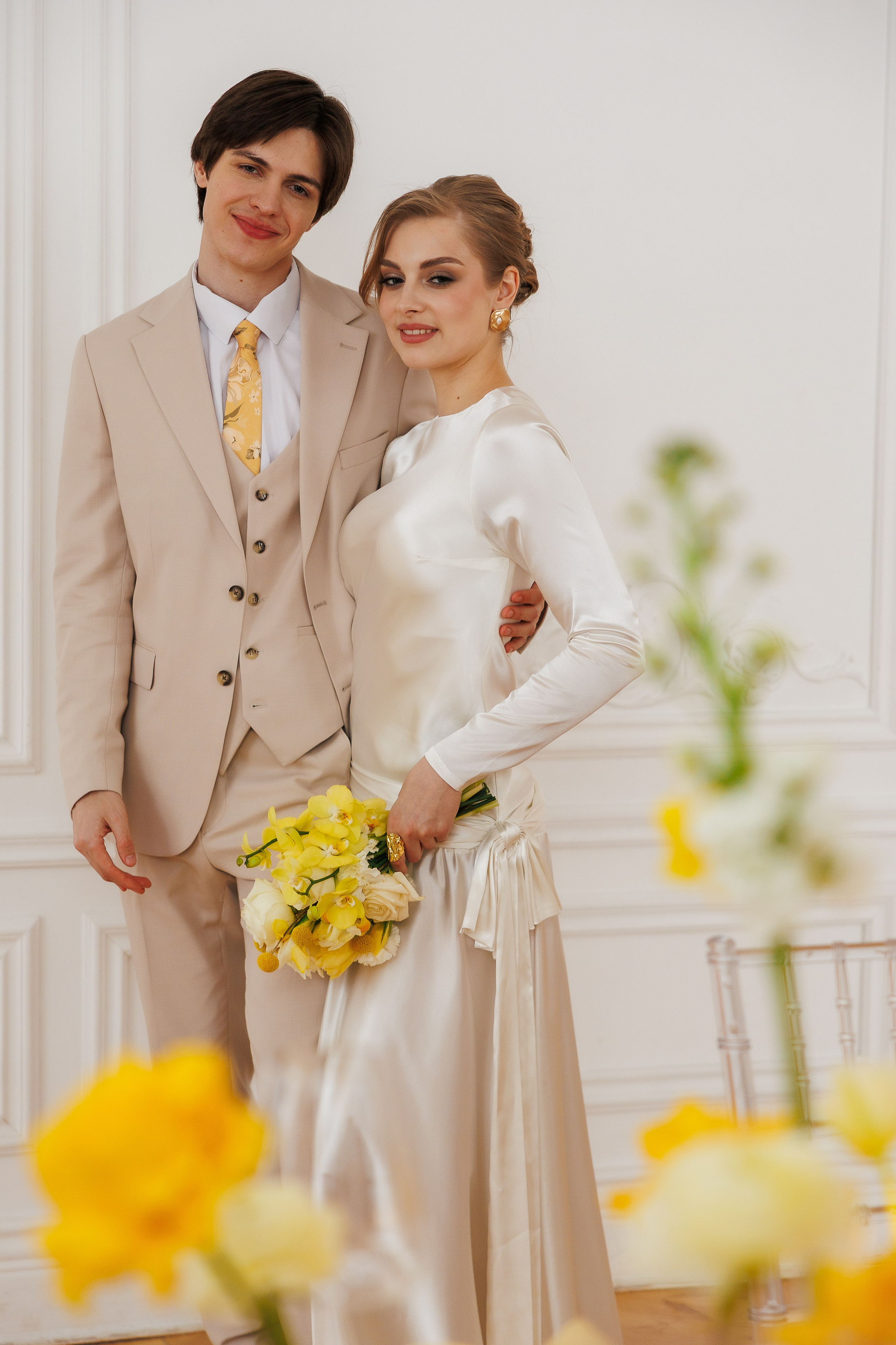 Камерная свадьба: весеннее настроение. Свадебный и семейный фотограф в Москве Красинская Мария