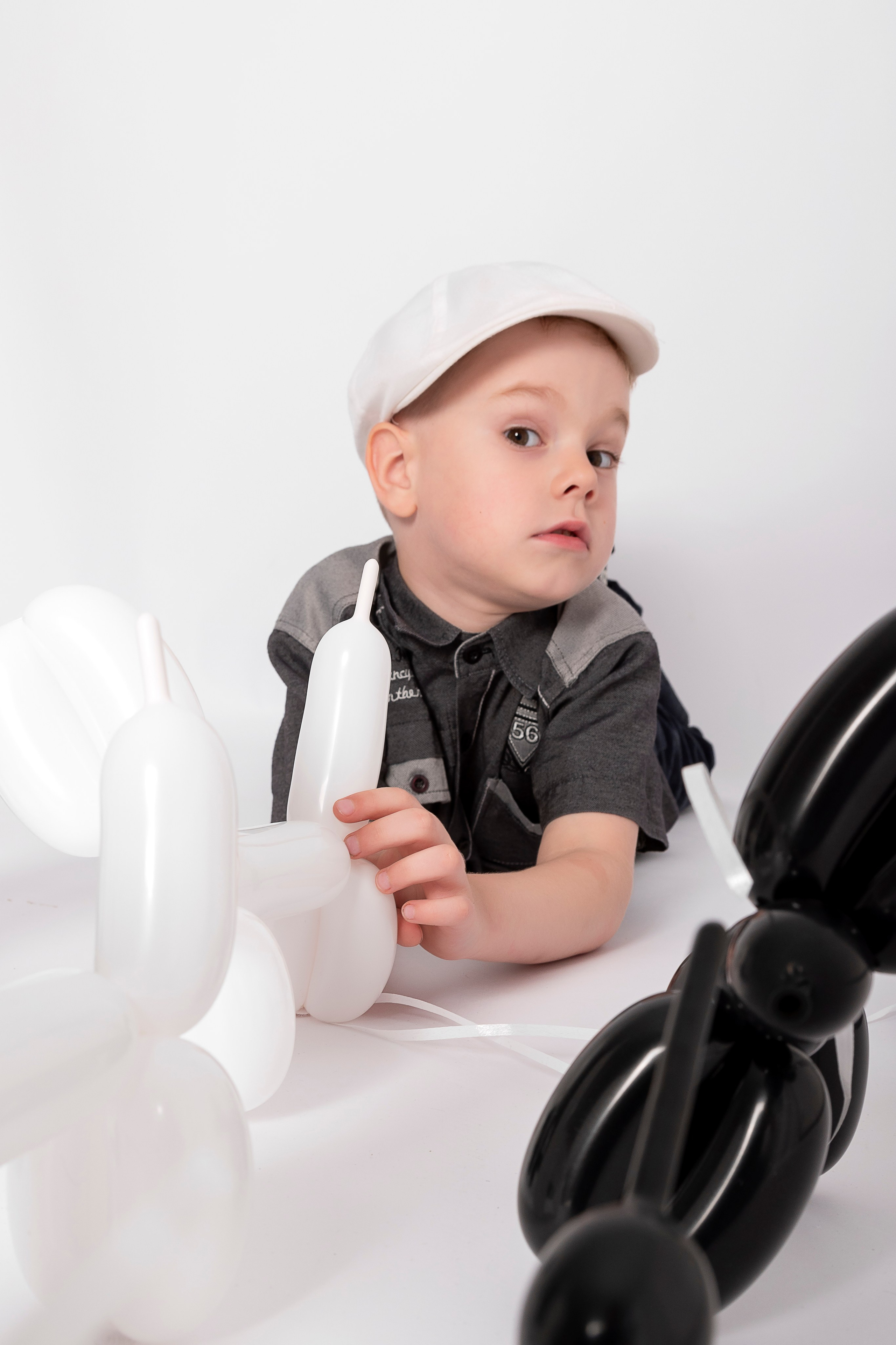 Фотосессия с воздушными собачками для Максима. Фотограф Наталья Жильцова