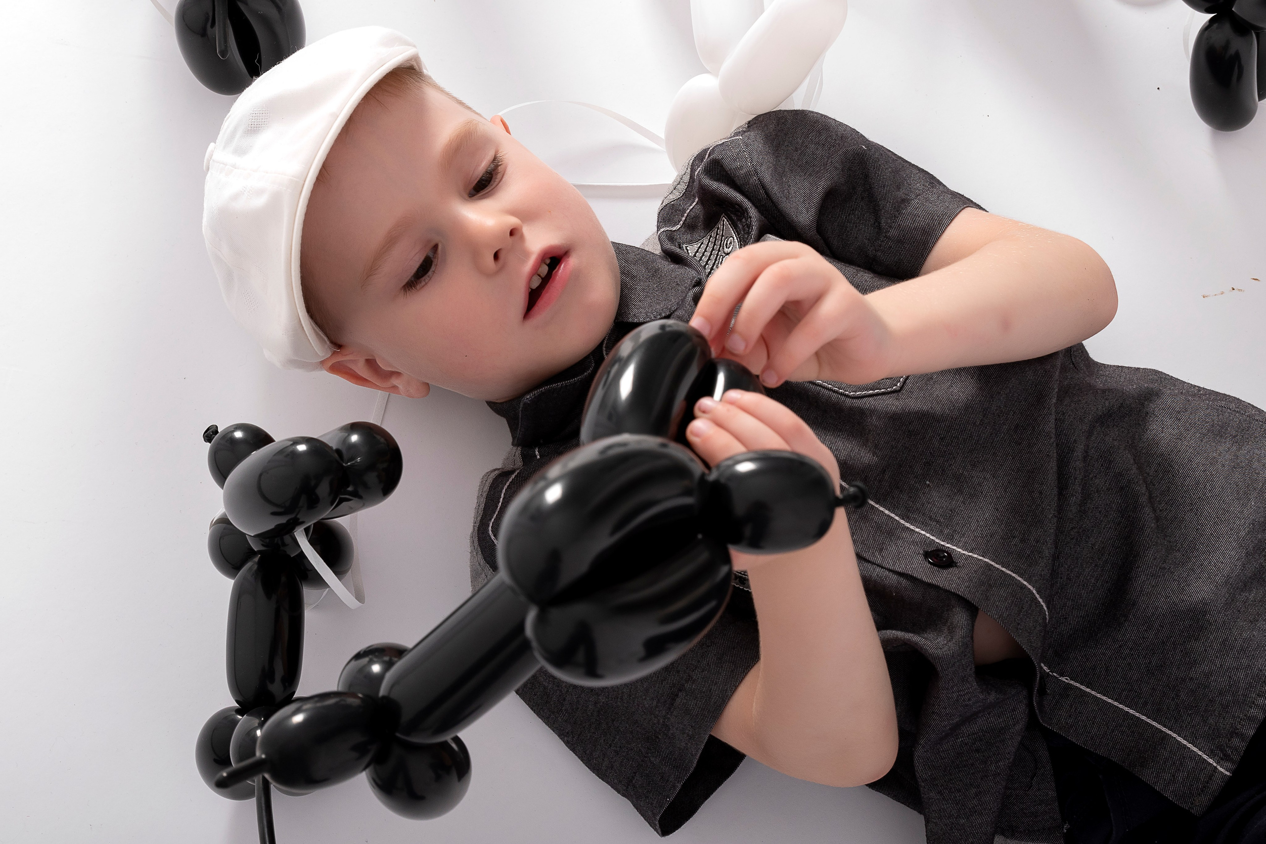 Фотосессия с воздушными собачками для Максима. Фотограф Наталья Жильцова