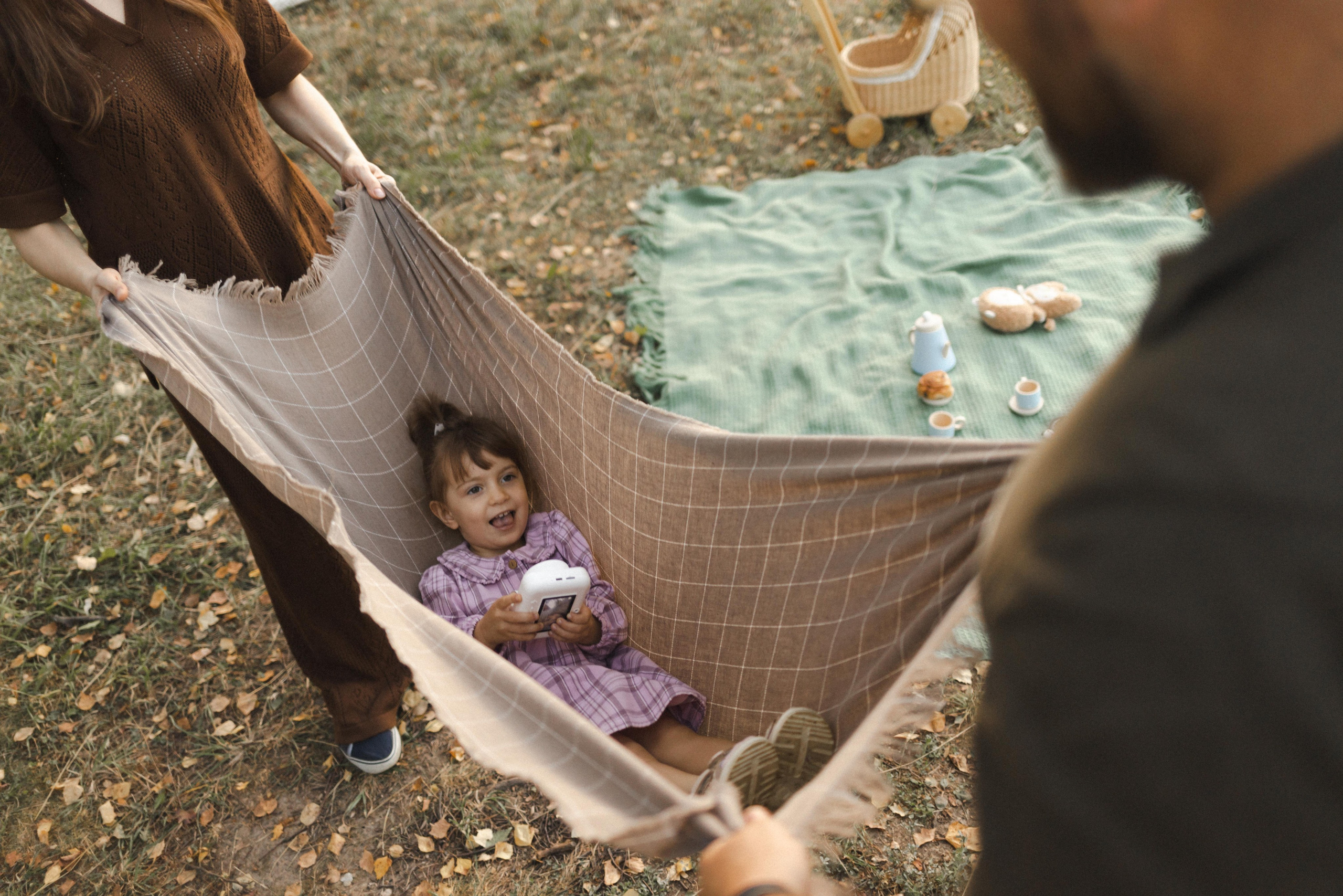 Кирилл, Галя и Бэлла. Семейный фотограф в Москве