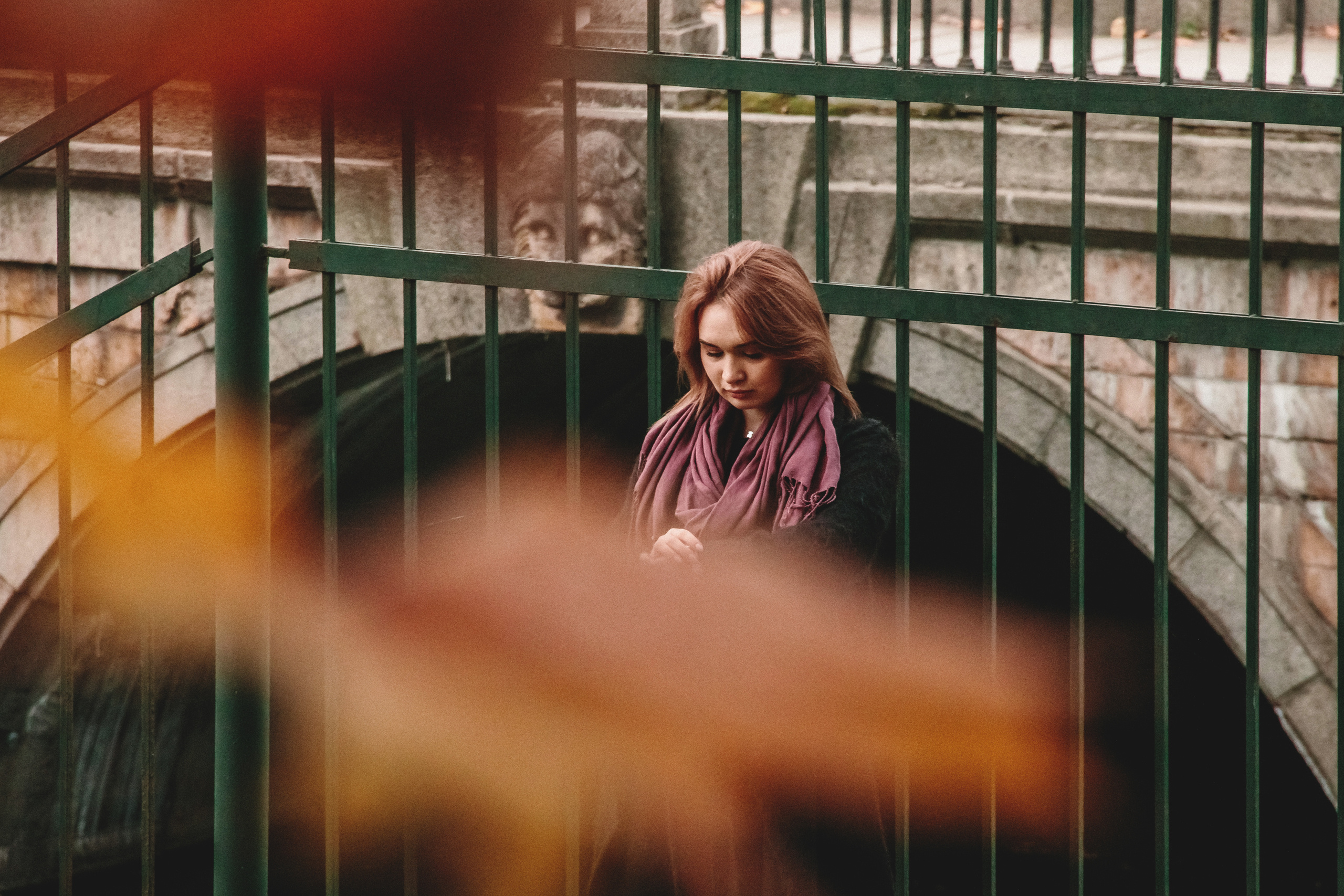 Девушка и осень. Семейный, Детский, Репортажный фотограф в Санкт-Петербурге Погодина Лю