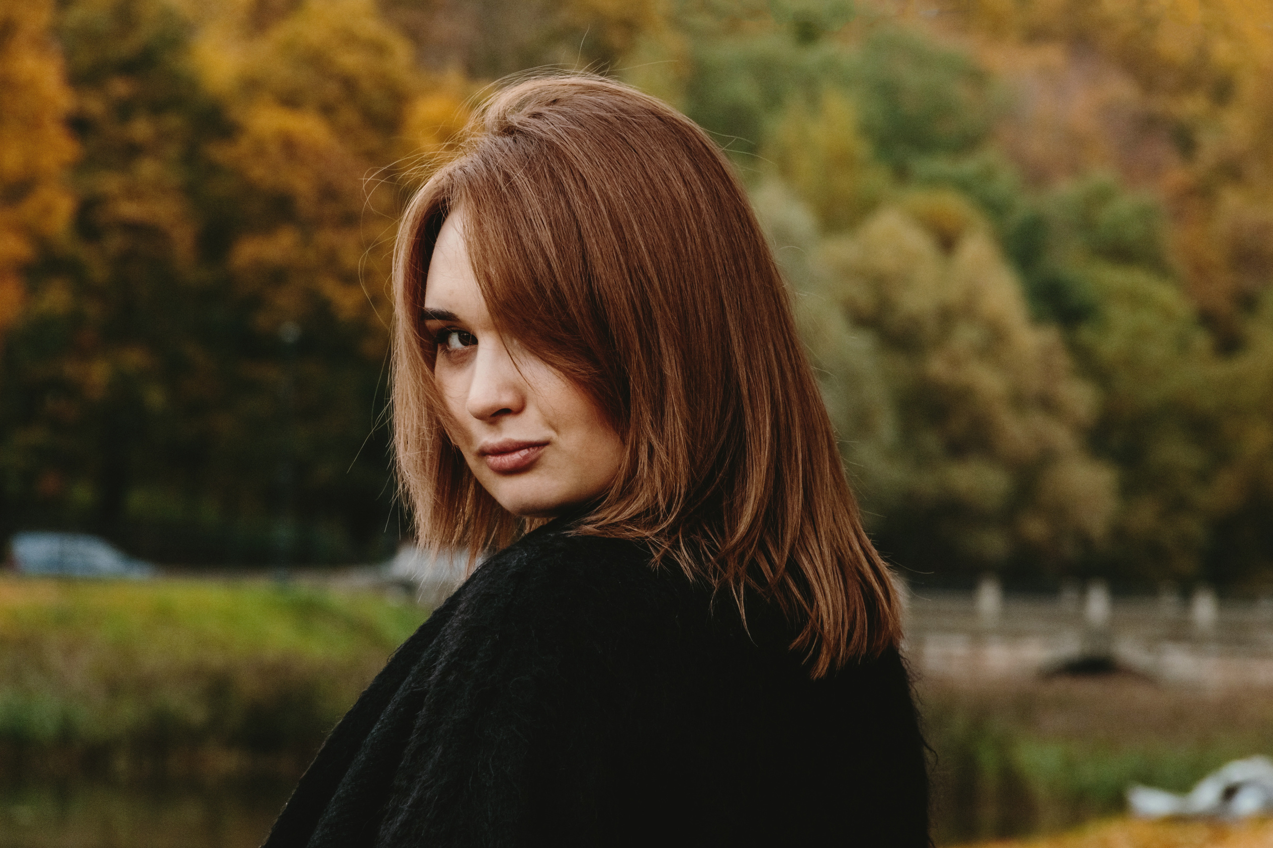 Девушка и осень. Семейный, Детский, Репортажный фотограф в Санкт-Петербурге Погодина Лю