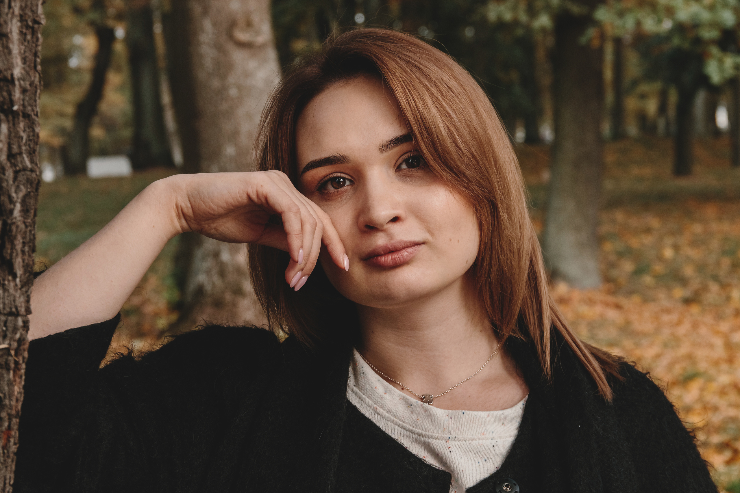 Девушка и осень. Семейный, Детский, Репортажный фотограф в Санкт-Петербурге Погодина Лю