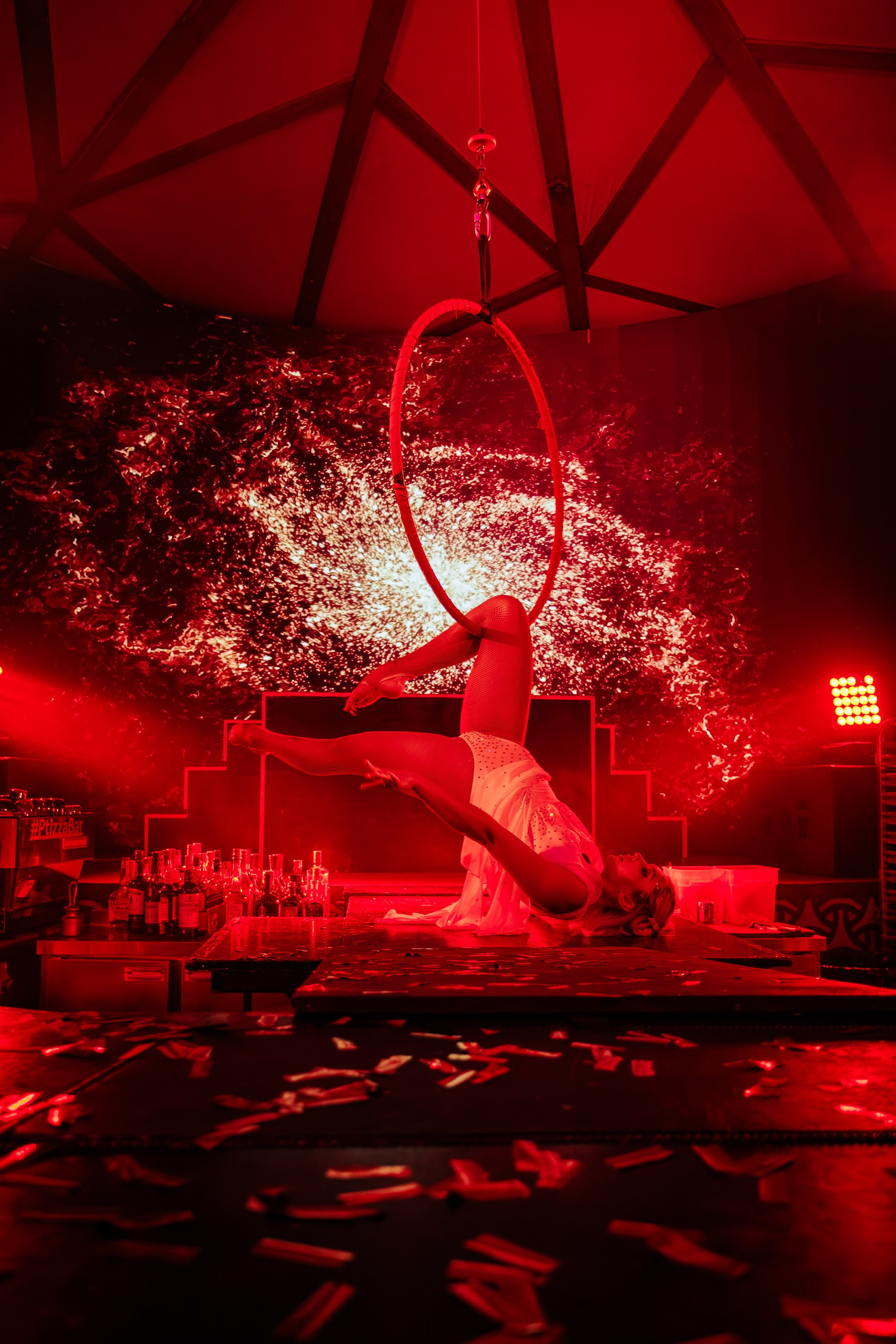 PTIZZA SHOW. Gold & Black in Ptizza Bar_Ялта_6.07.2025. Аминов Руслан | Фотограф