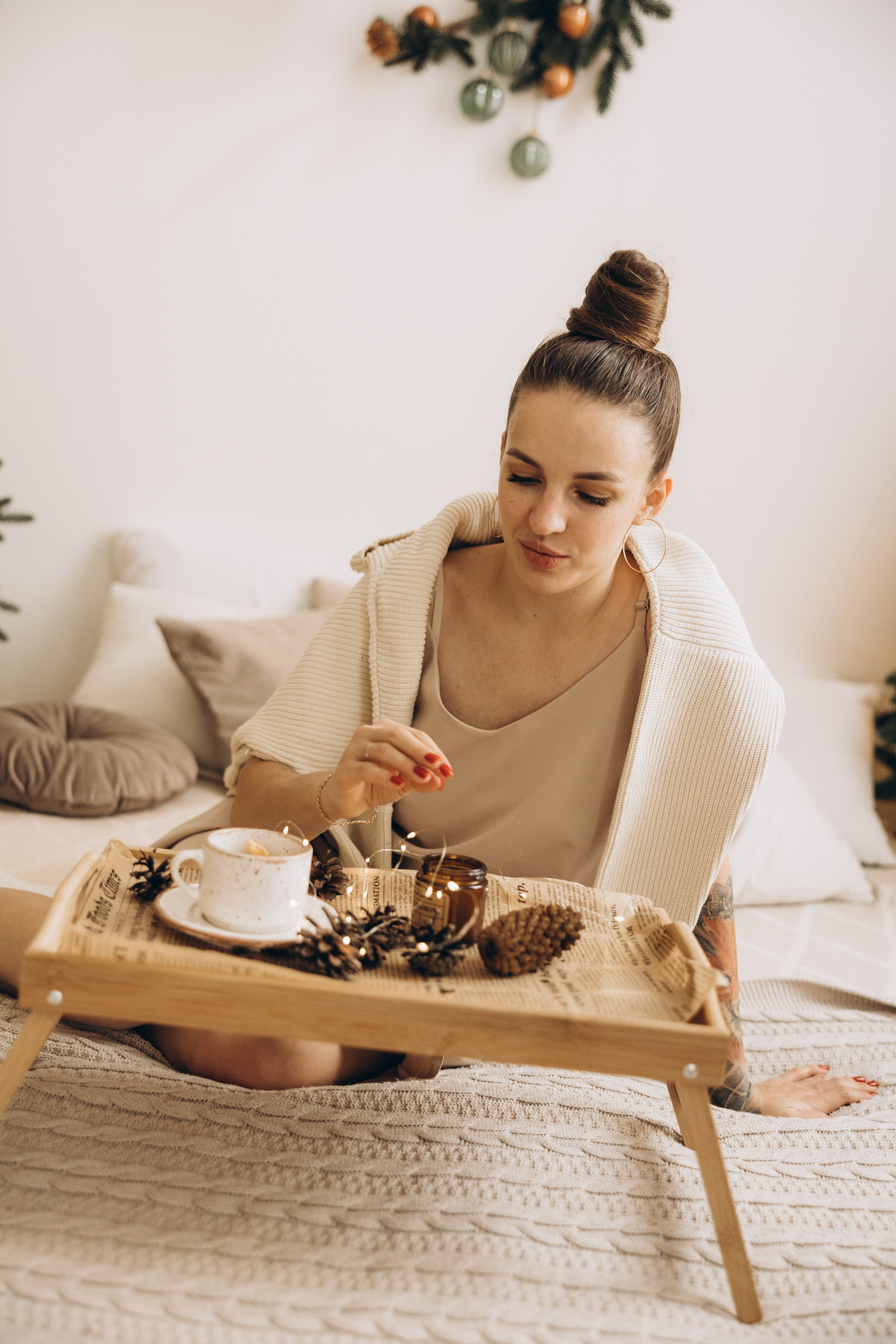 Ольга и Мирослава НГ. Семейный фотограф в Москве Виктория Ястребинская
