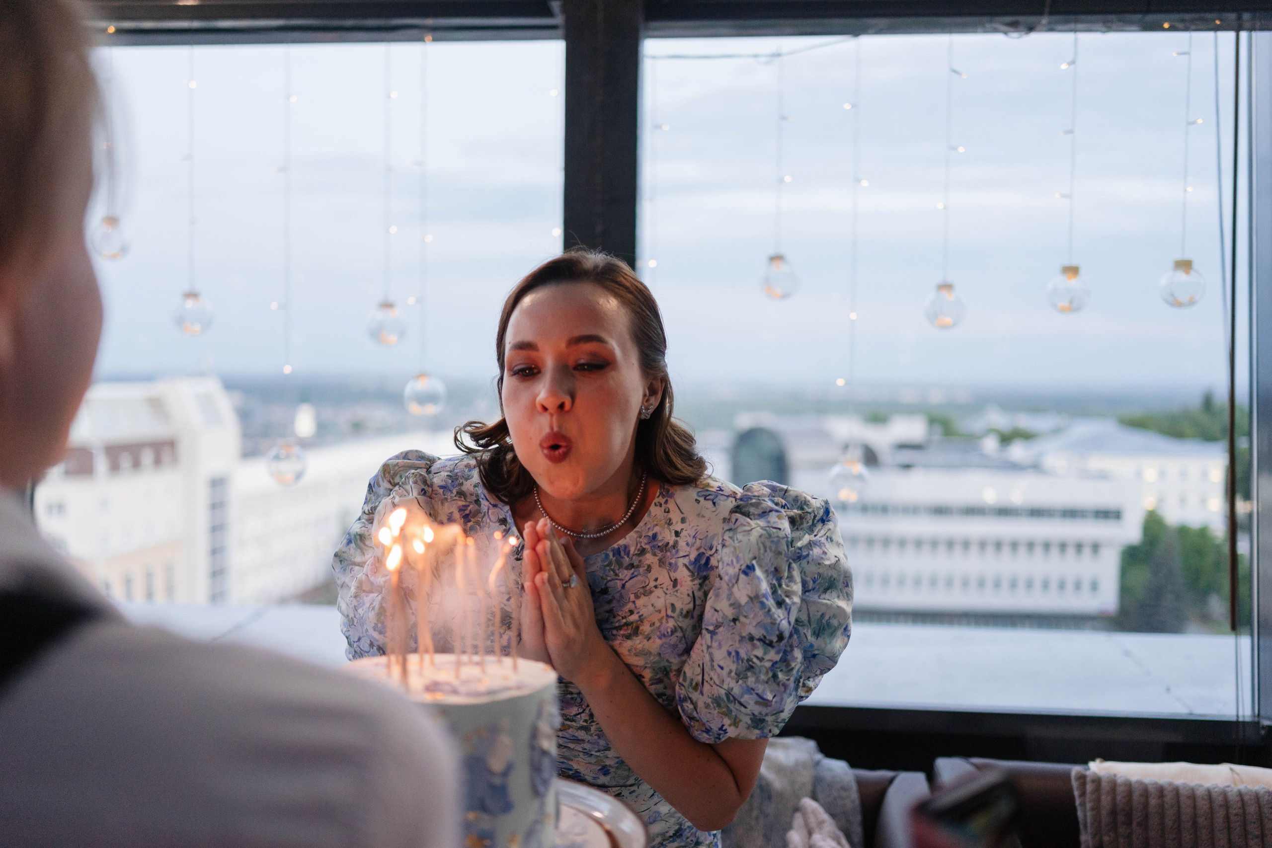 День рождения в ресторане Sky Lounge Уфа. Свадебный фотограф в Уфе  — Данилова Елена