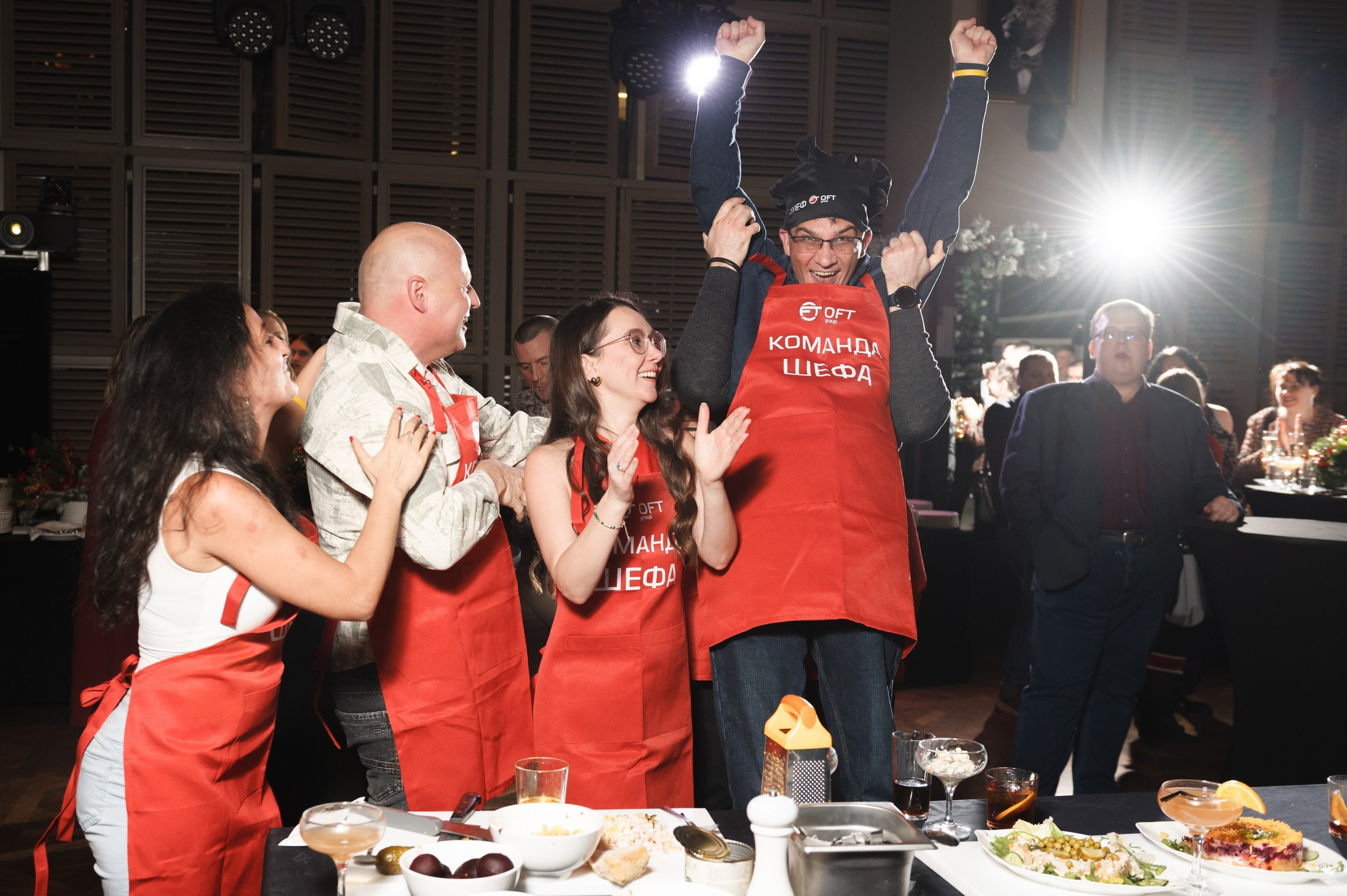 Новогодний корпоратив в стиле Адская кухня — Адский Граф. Праздничное агентство ПИОН