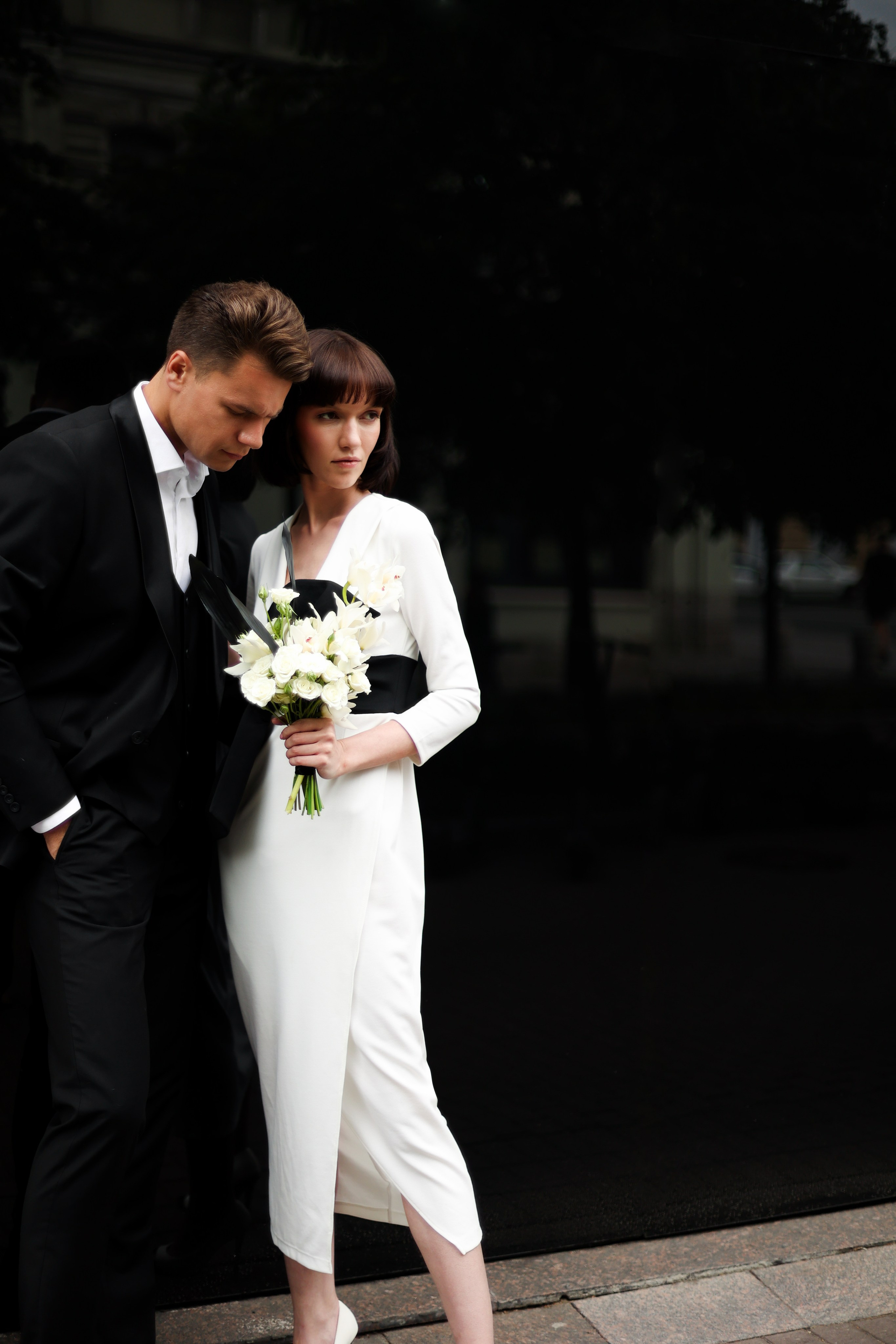 Свадебная прогулка с далматинцами. Свадебный и love story фотограф в Санкт-Петербурге (Спб) Natali Iva