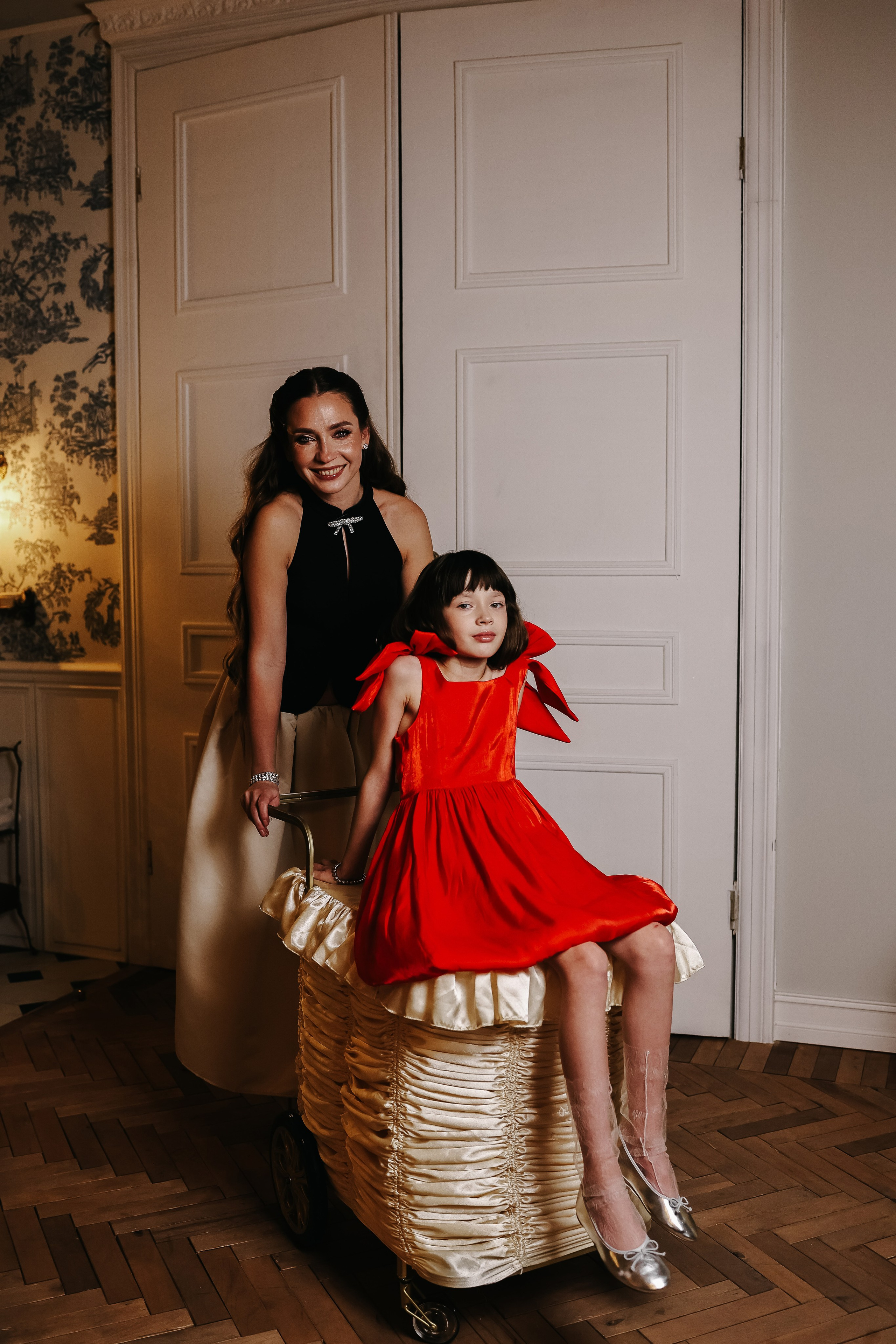 Новогодняя история Людмилы и Полины. Свадебный и семейный фотограф в Воронеже Ксения Воротникова