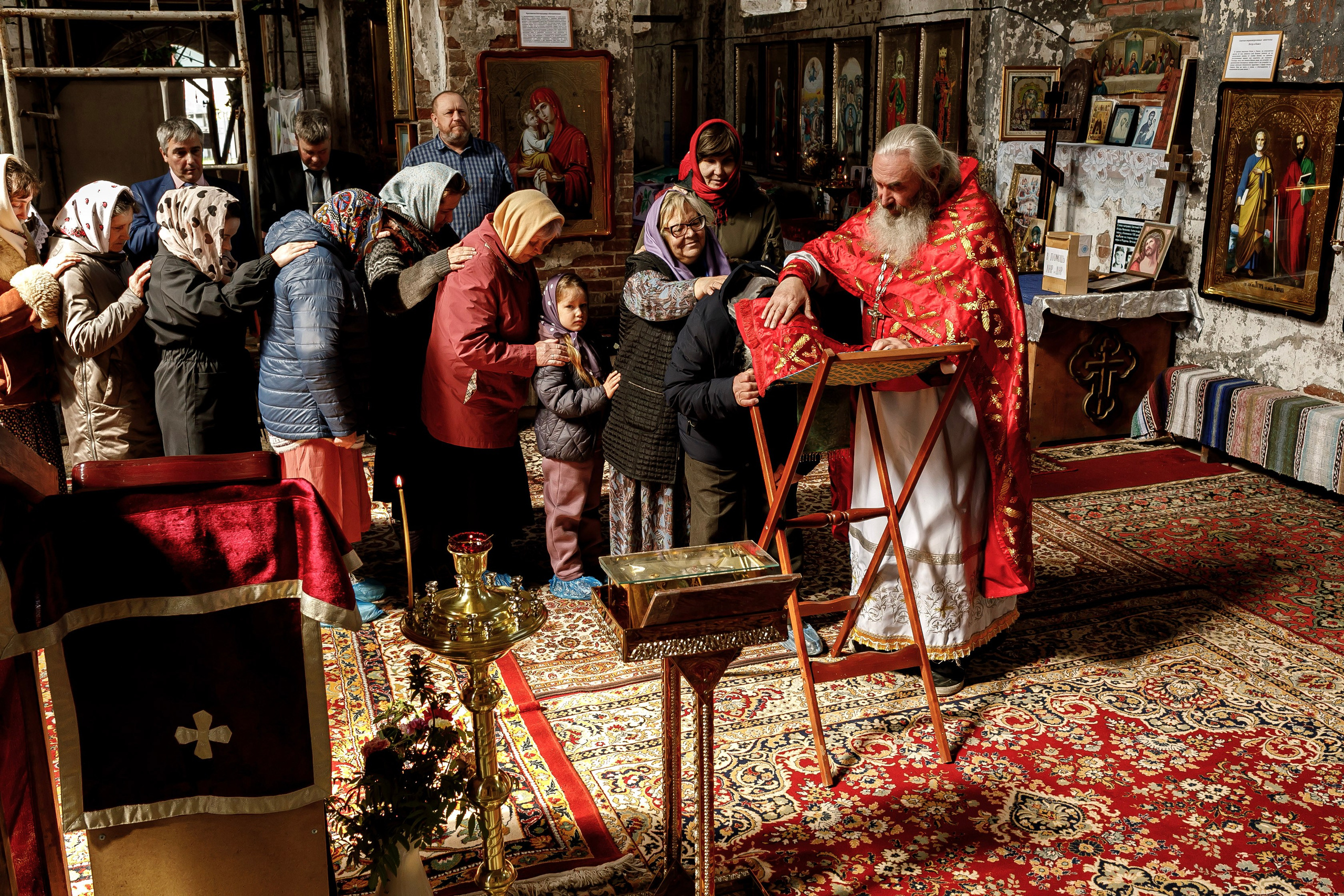 Отец Сергий. Фотограф Андрей Гузеев