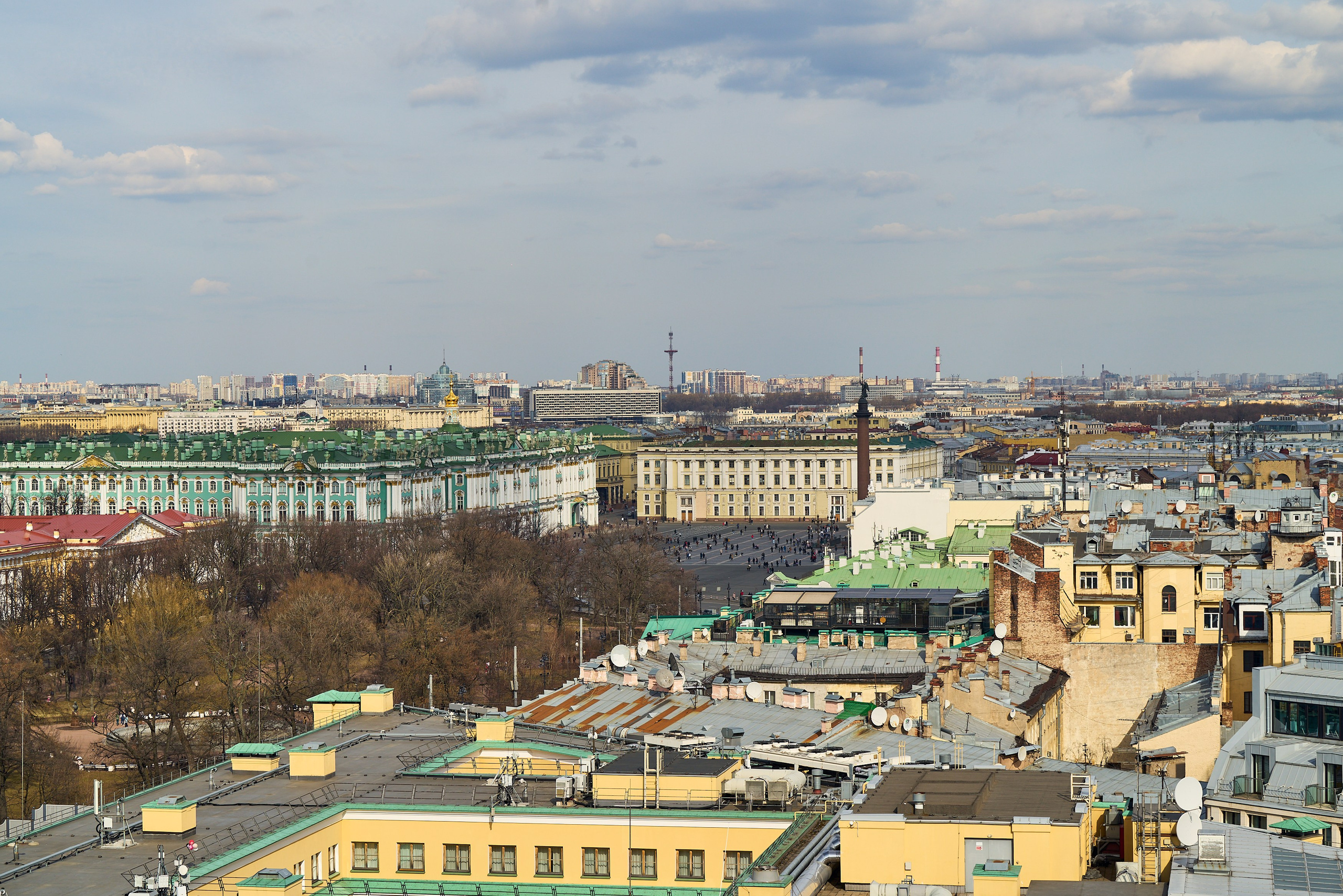 Колоннада Исаакиевского собора