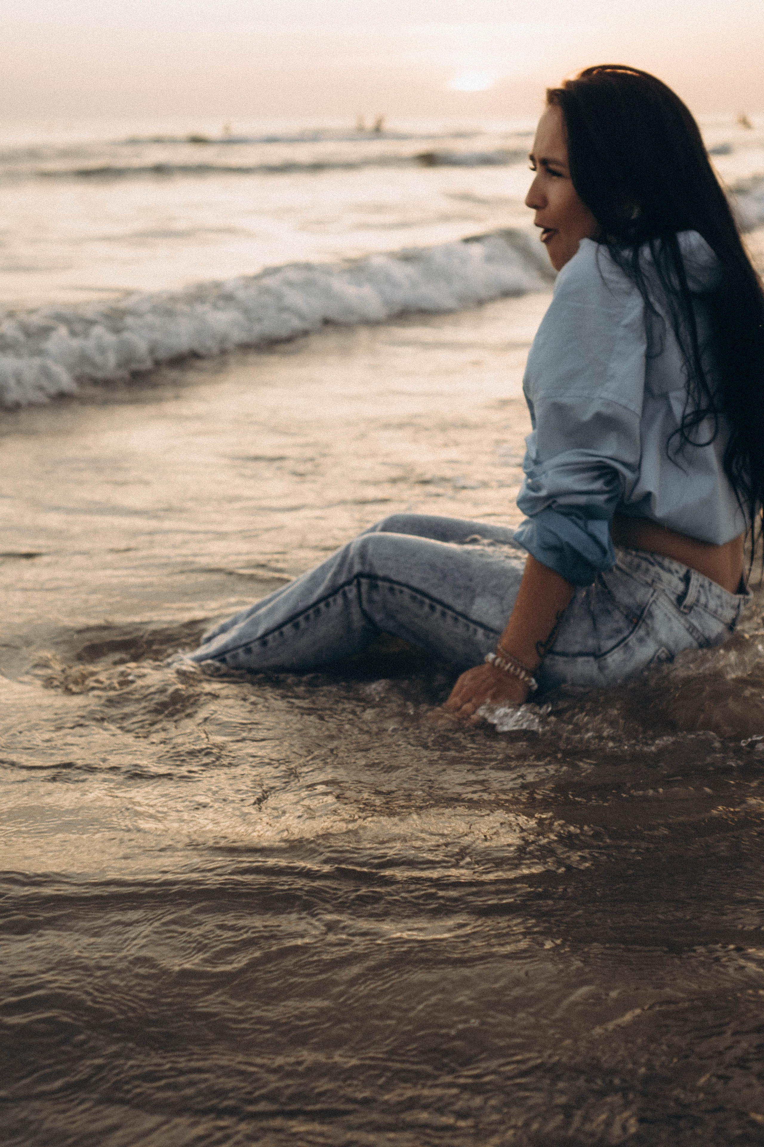 Июльский вечер на берегу черного моря. Профессиональный фотограф, Санкт-Петербург — Виктория Богомолова
